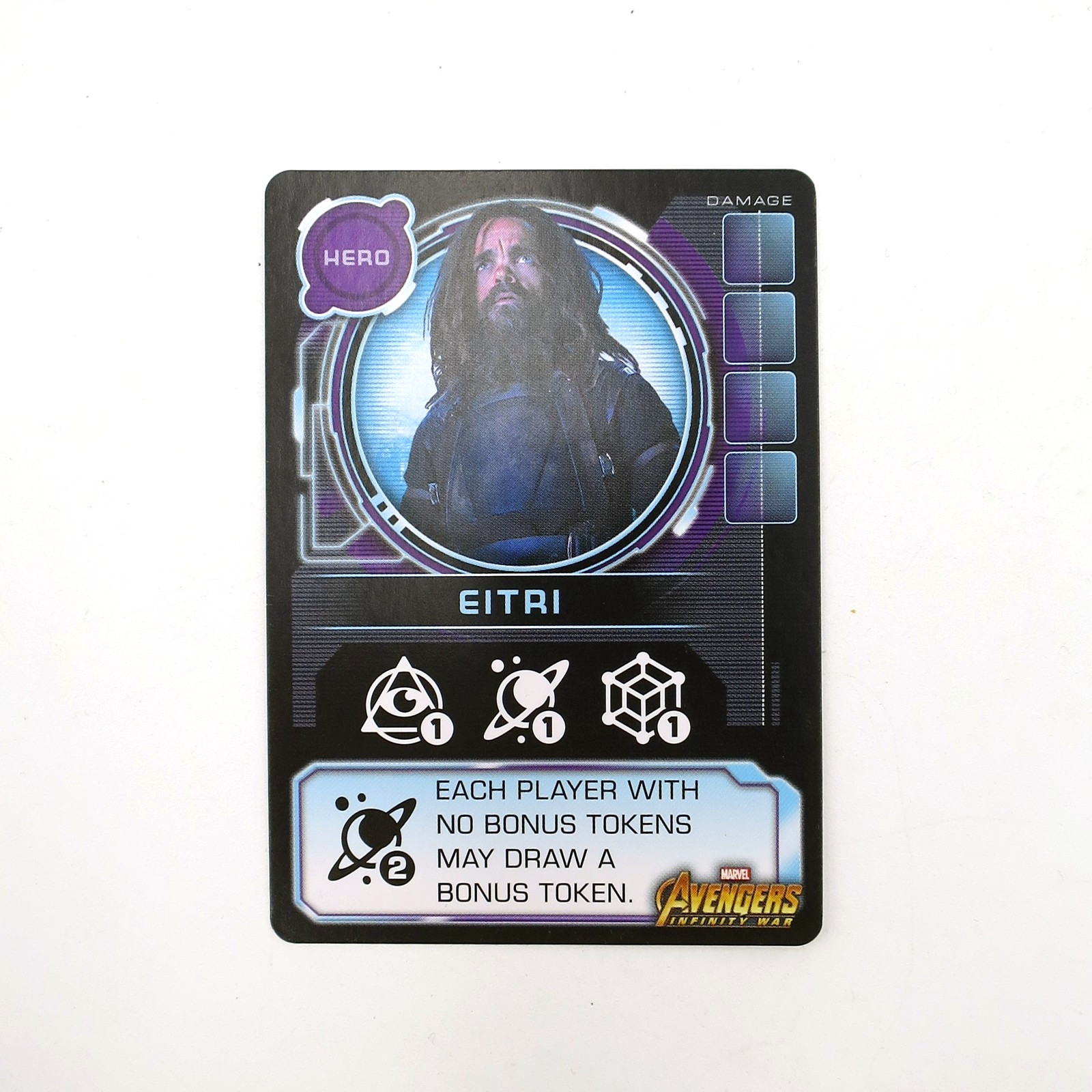 Thanos Rising Avengers Infinity War Eitri Promo Card OP USAOpoly Gen Con 2018