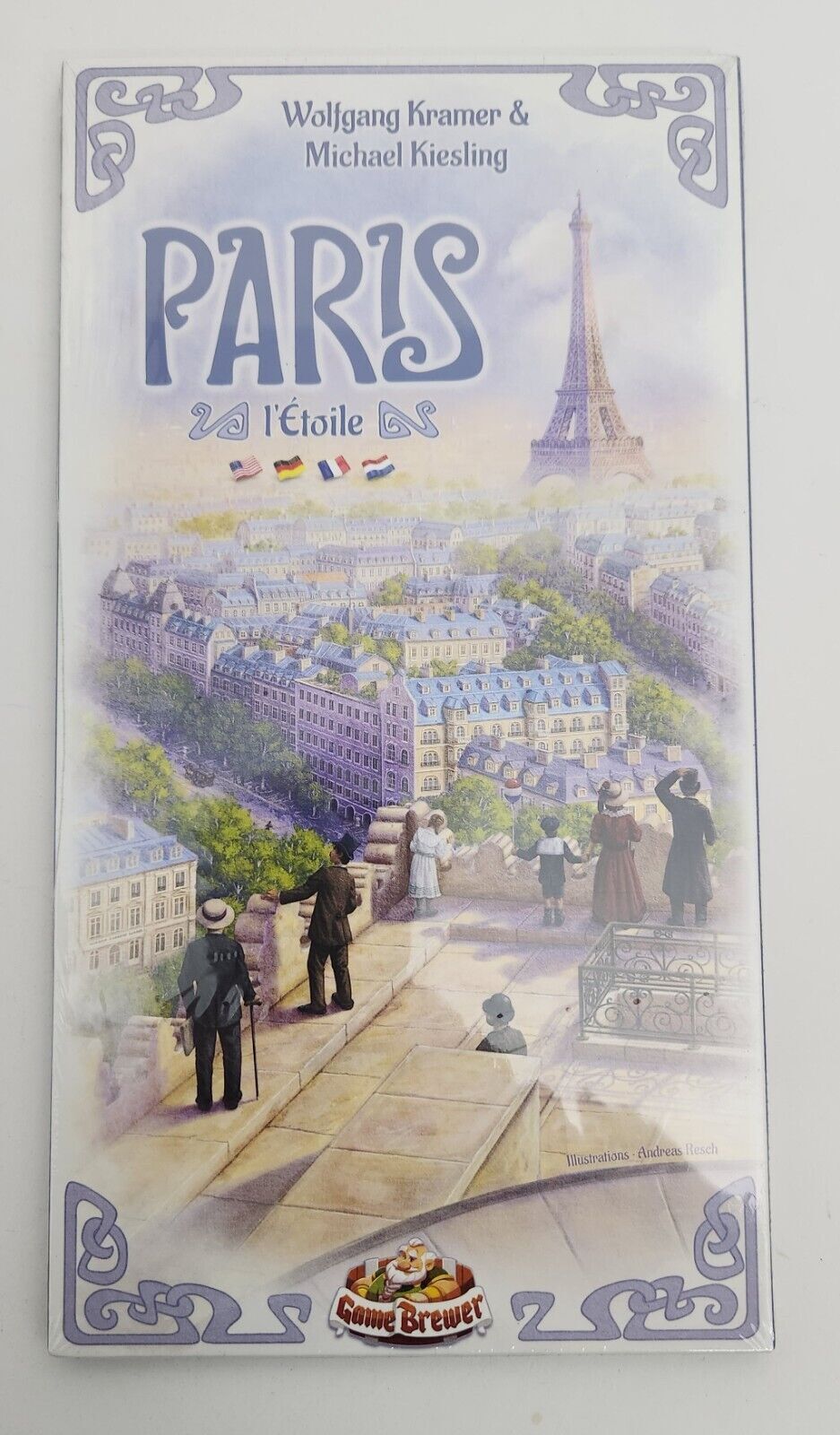 Paris Standard Edition + Paris l’Etoile Expansion + Wooden Resources SUPERSALE