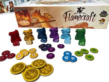Lucky Duck Games: Flamecraft – Board Game
