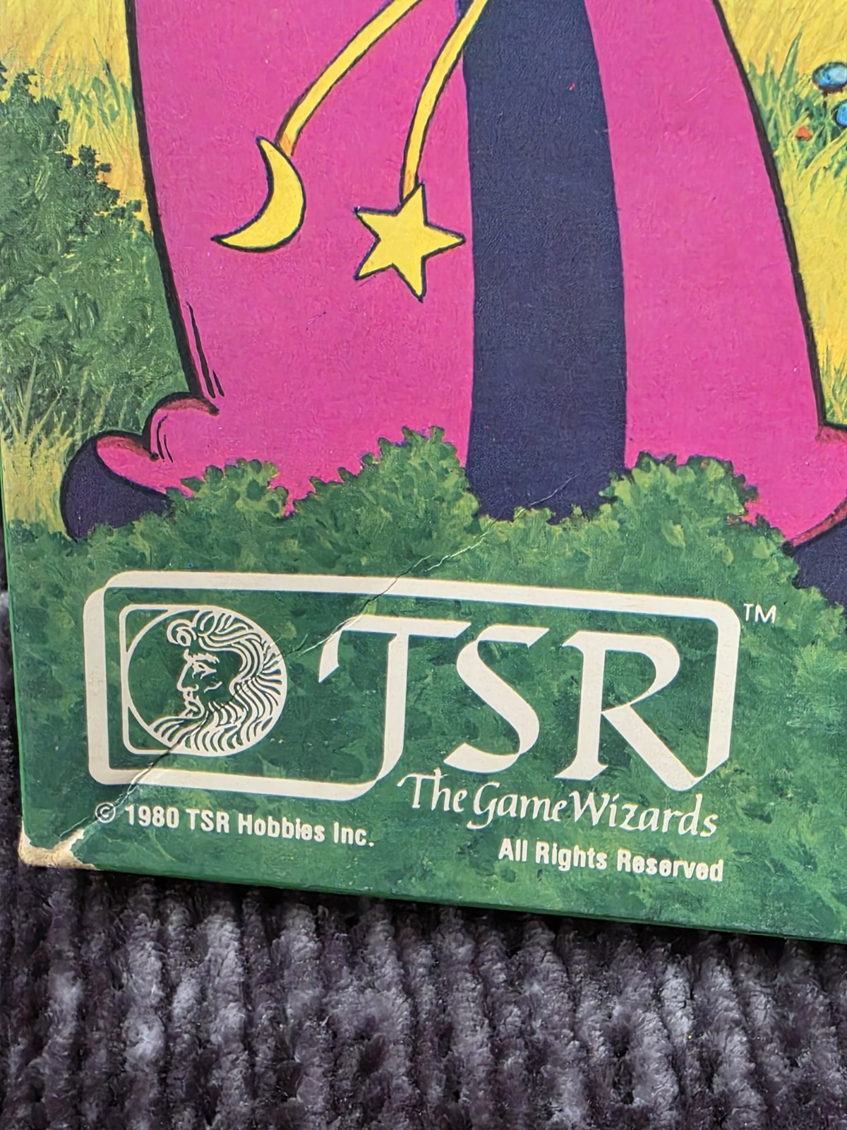 Vintage Rare TSR Fantasy Forest Board Game 1980 Complete Kids Dungeons & Dragons