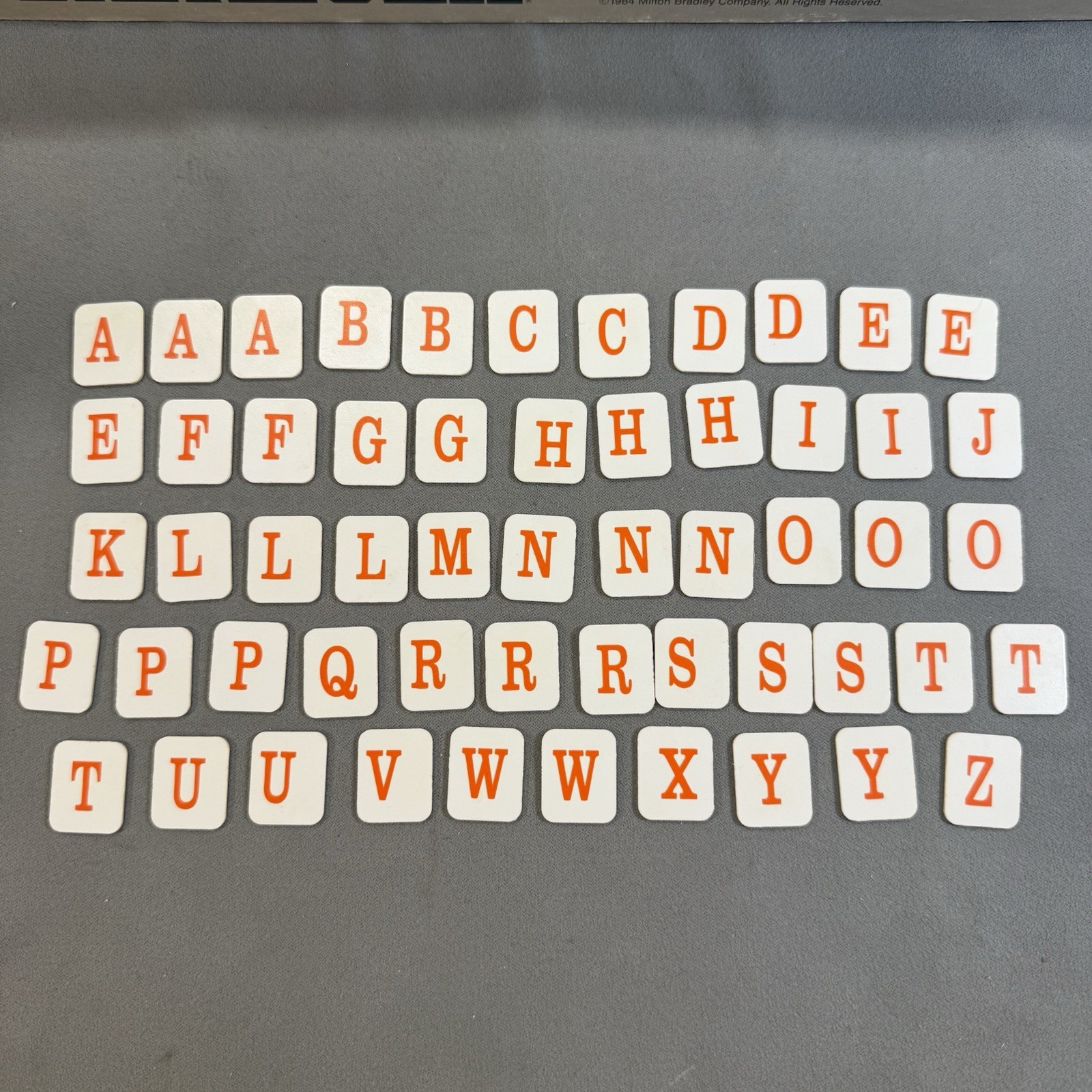 Vintage 1988 Milton Bradley Hangman Word Game – Good Condition