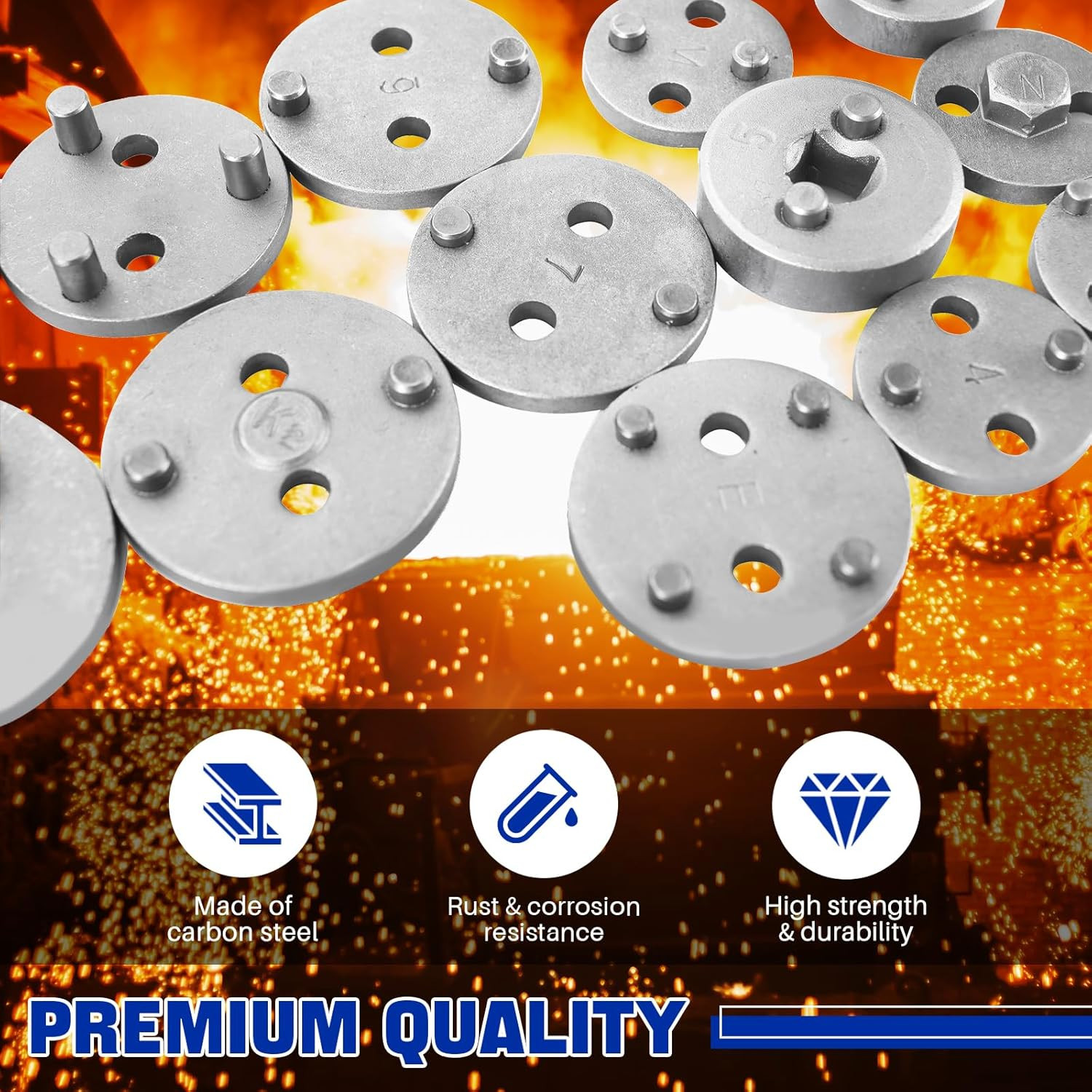24PCS Universal Kit De Herramienta Para Frenos Piston De Frenos Brake Auto Carro