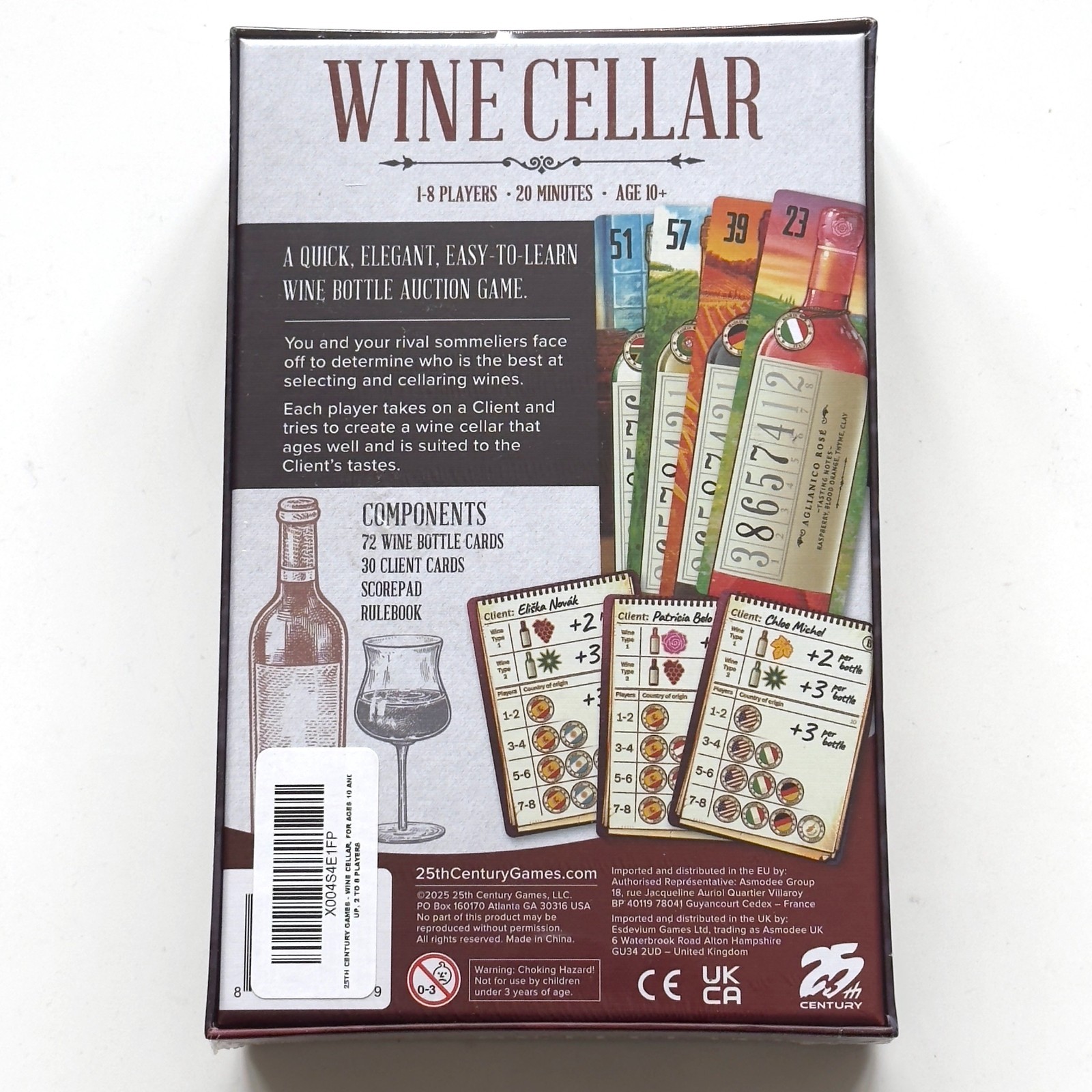 25th Century Games: Wine Cellar