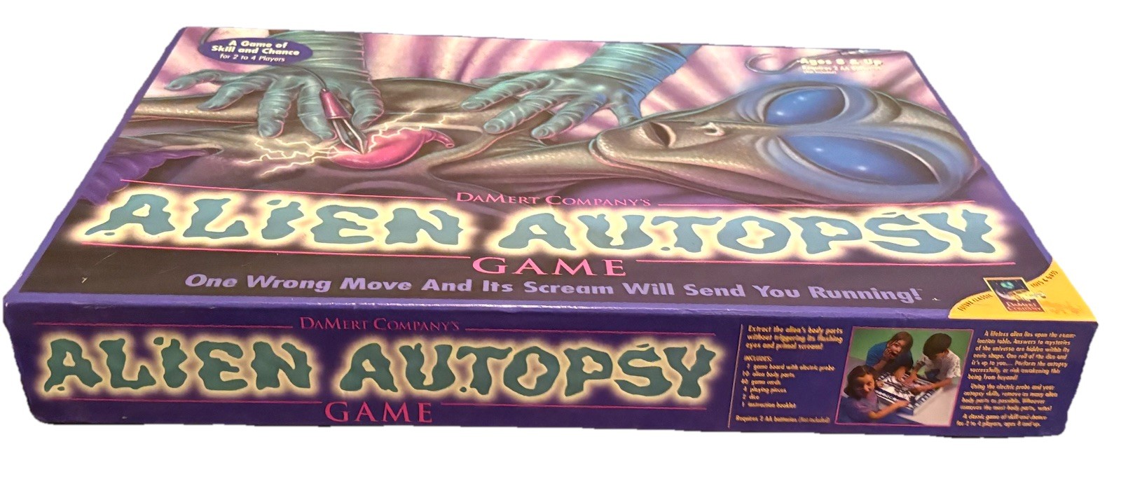 Vintage 1997 – UFO Alien Autopsy Operation Game Missing 2 Organs – Tested Works!