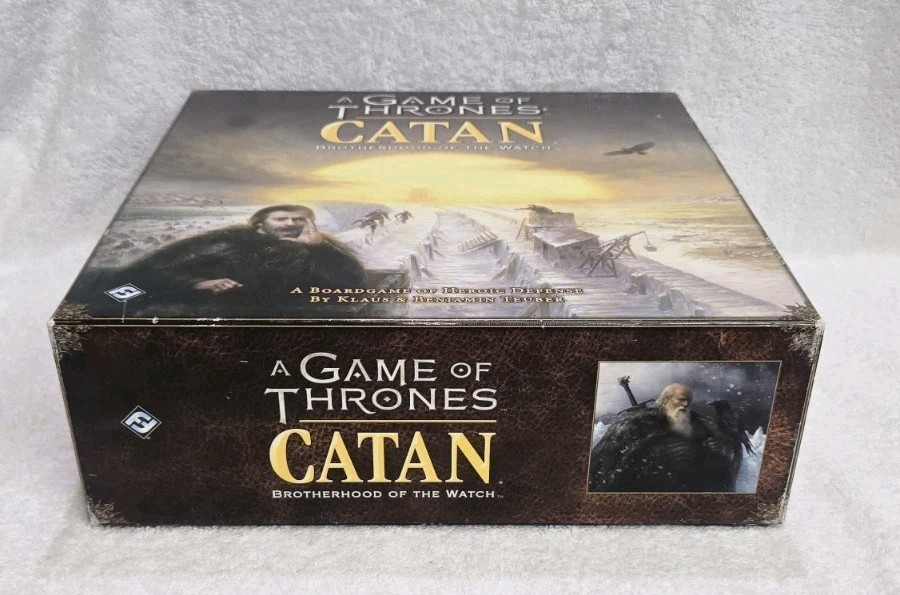 A Game of Thrones Catan: Brotherhood of the Watch Board Game Open Box Complete