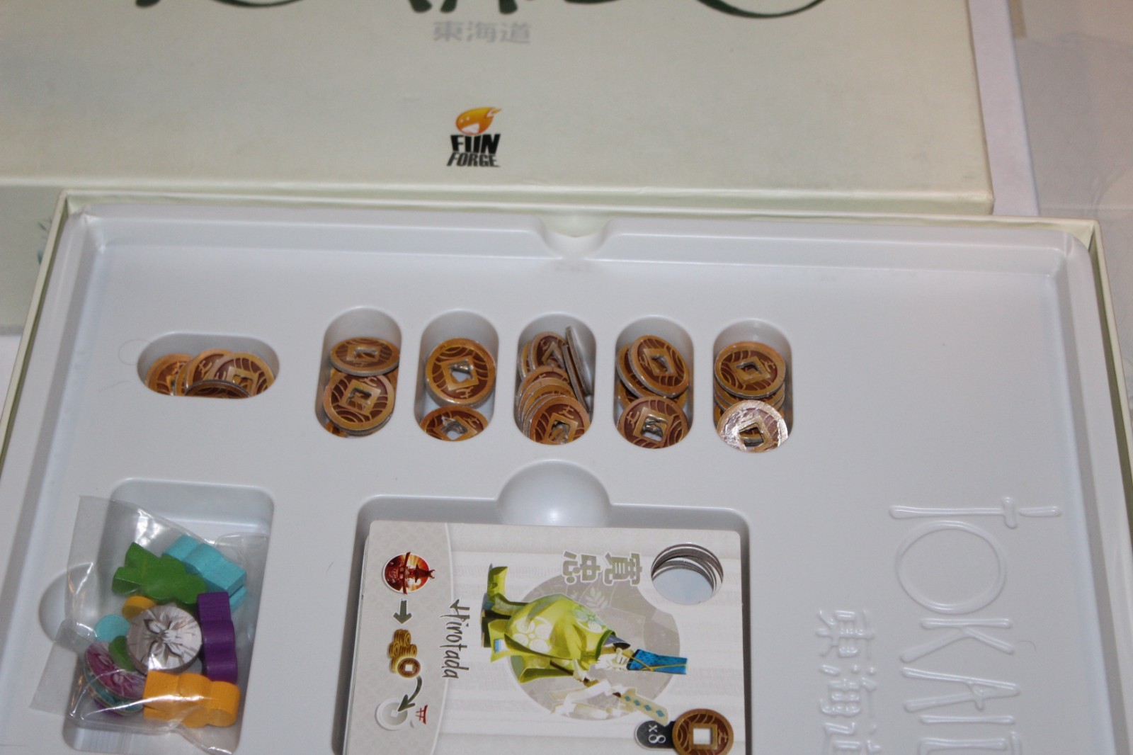 UNUSED Tokaido Board Game & Crossroads Expansion Fun Forge 2014 Antoine Bauza