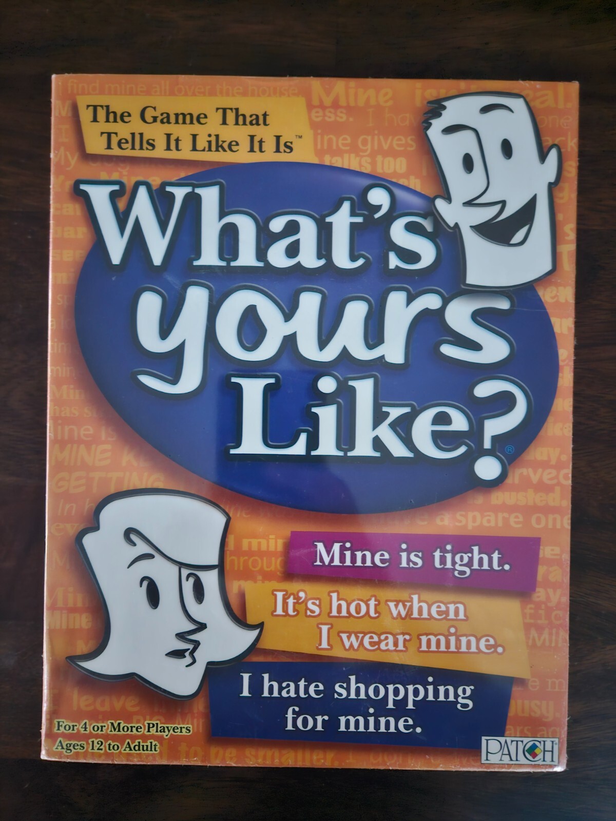 ⚡WHAT’S YOURS LIKE? Game by Patch 2007 – BRAND NEW SEALED⚡