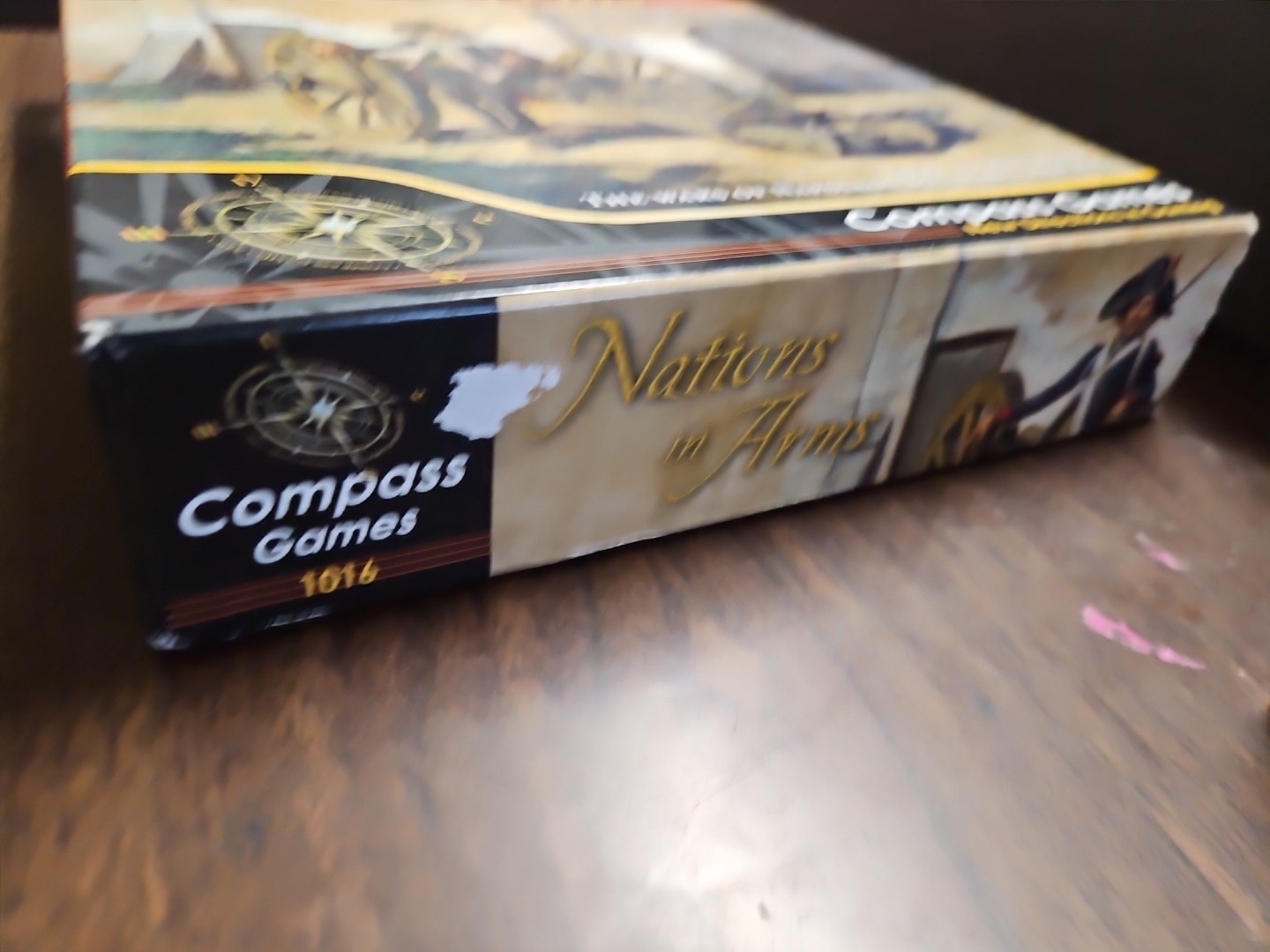 Nations in Arms: Valmy to Waterloo (open, unpunched, cards sealed) Compass Games