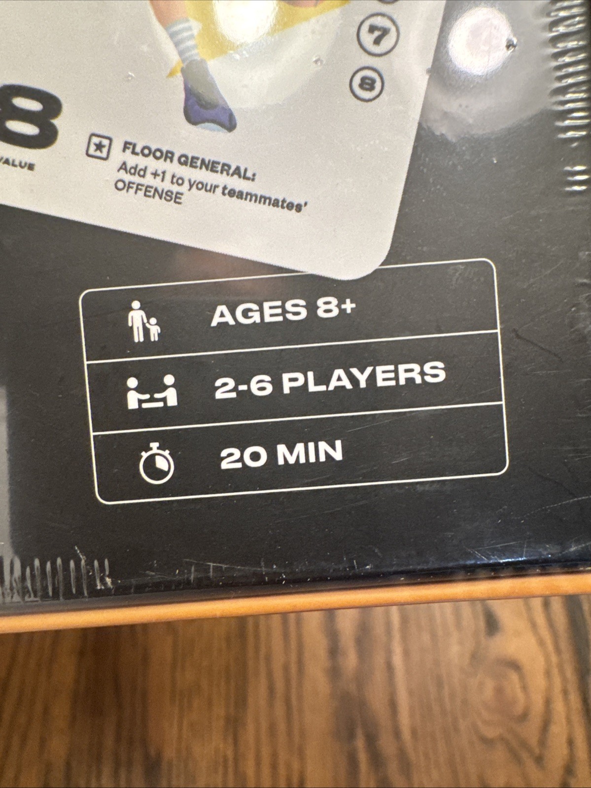 Gameflo Pickup Basketball Card Game Of Strategy Ages 8+ 2 – 6 Players NIP Sealed