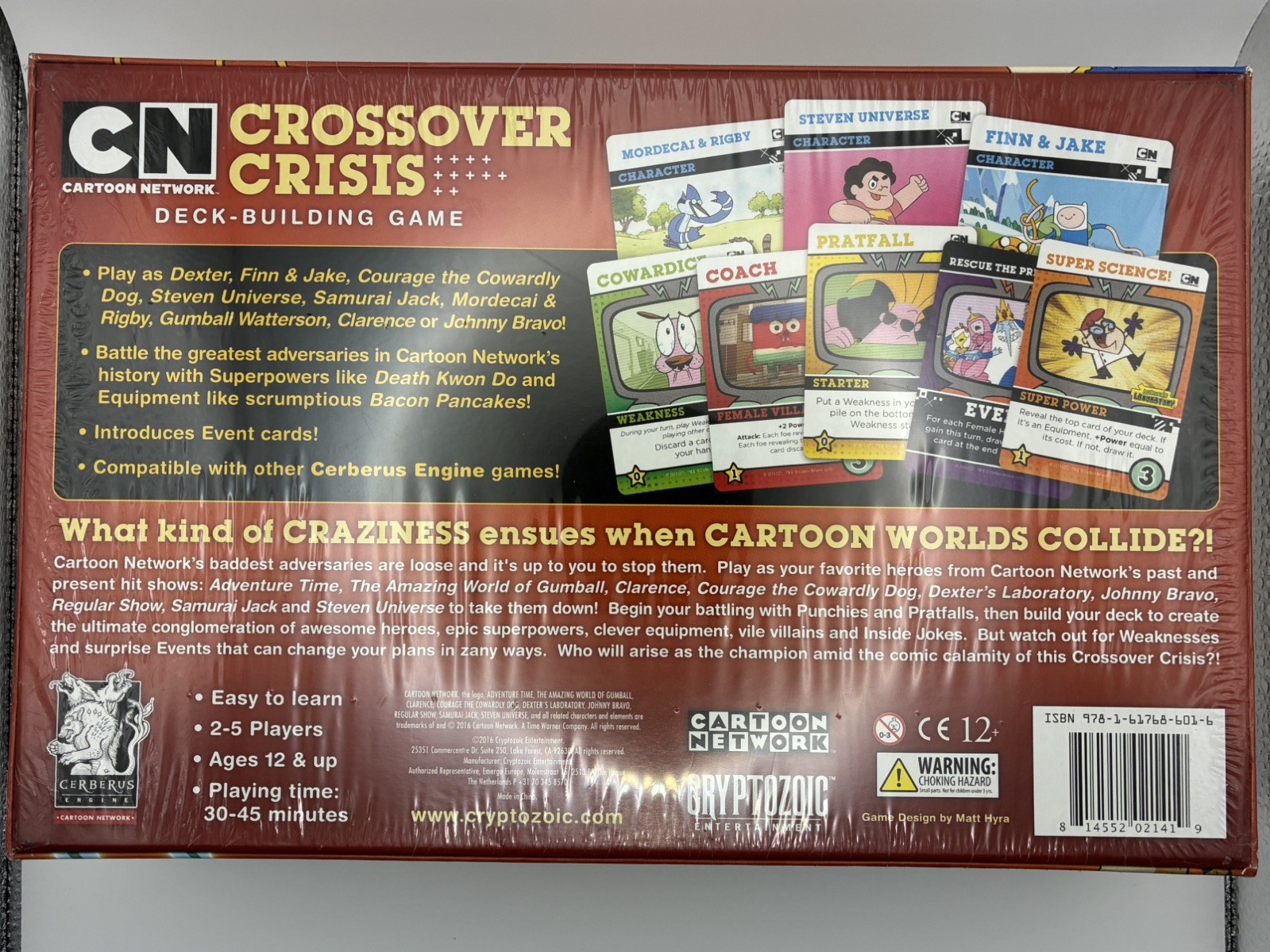 CN Cartoon Network Crossover Crisis Deck-Building Game Promo 1st Printing 2016