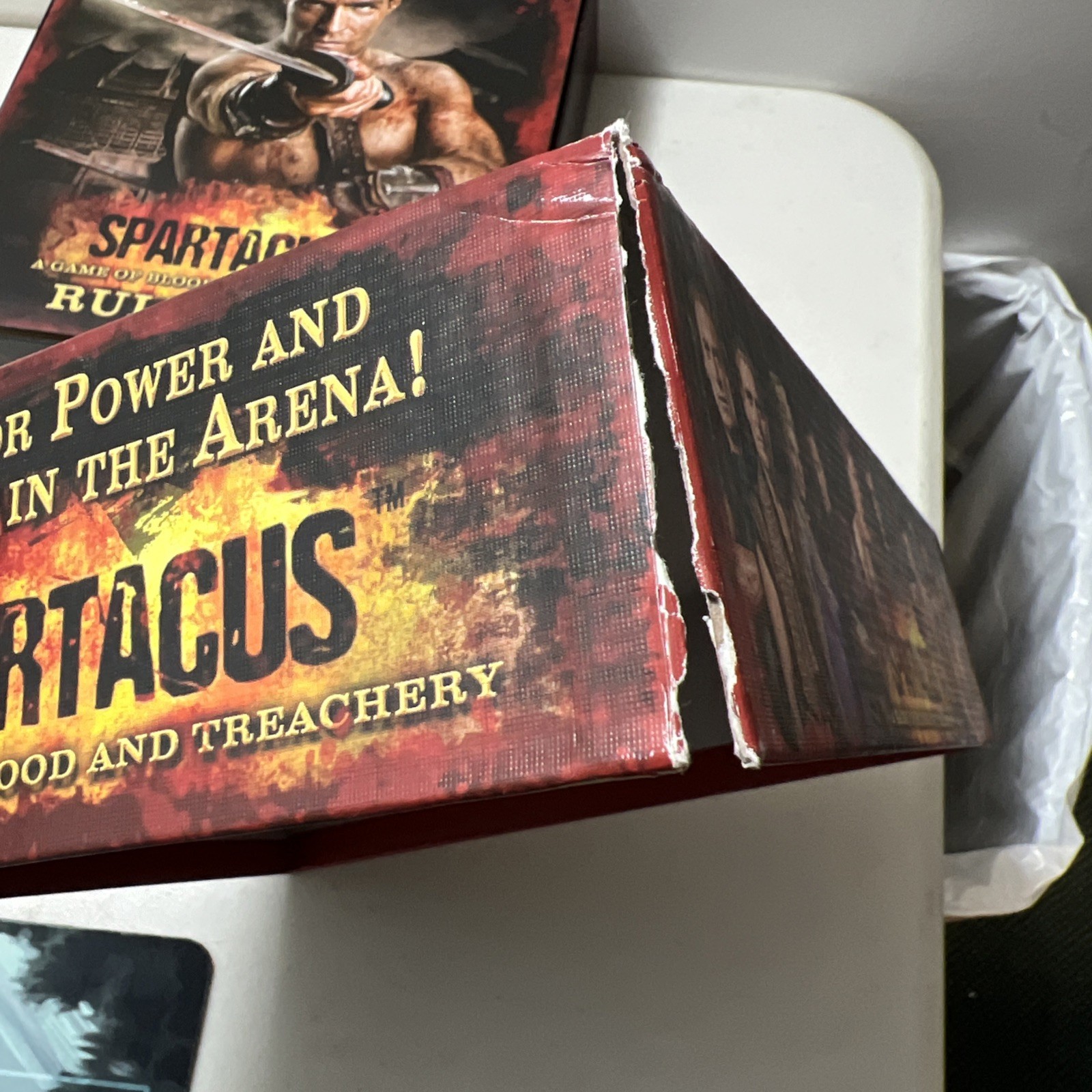 NEW DAMAGED BOX Spartacus A Game of Blood and Treachery (2012) Gale Force Nine