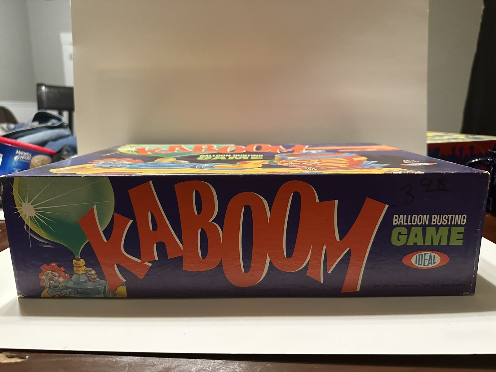 Kaboom Balloon Busting VTG Ideal Board Game 2433-1 OG First 1st Edition
