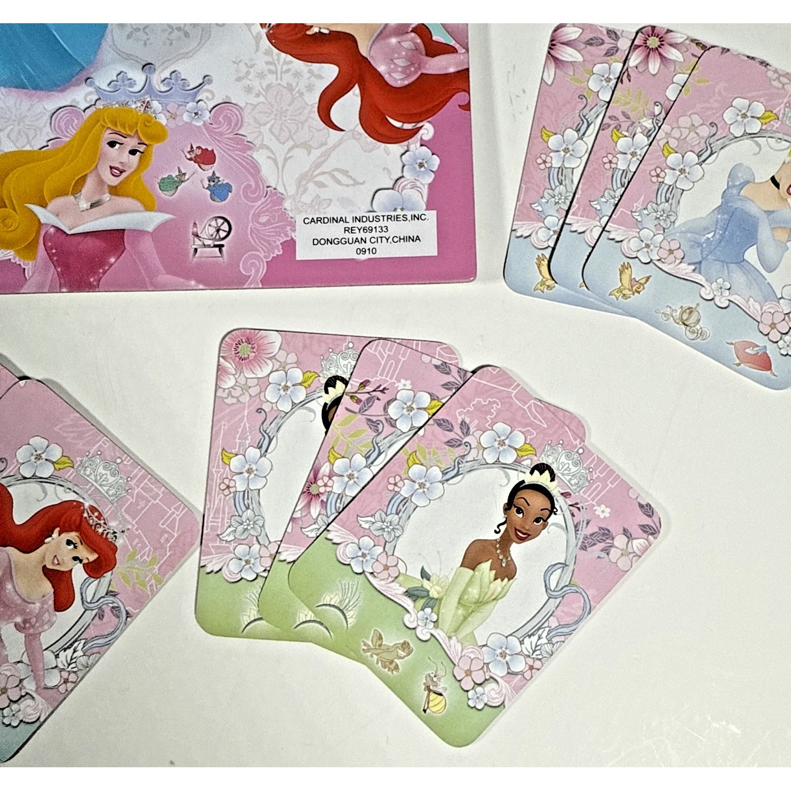 Disney Princess I Remember Game Kids Ages 3+ Memory Matching Board Game