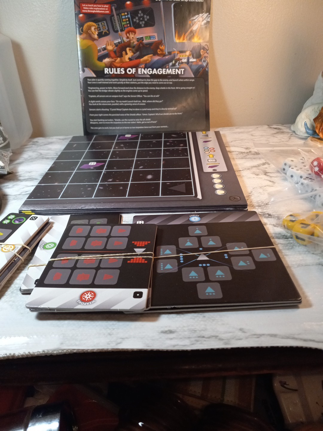 Space Cadets Dice Duel Standalone Board Game Stronghold Games 2013 Complete EUC