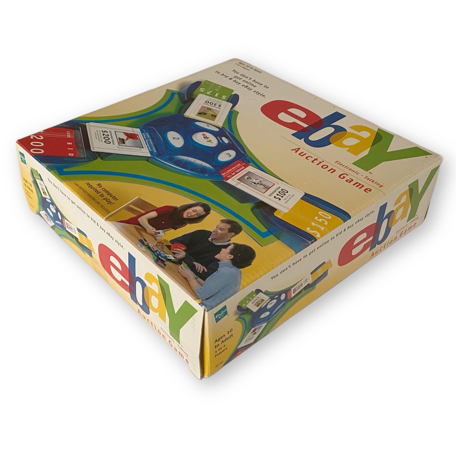 Hasbro eBay Auction Game 40144 Vintage 2001 Electronic Talking Board Game