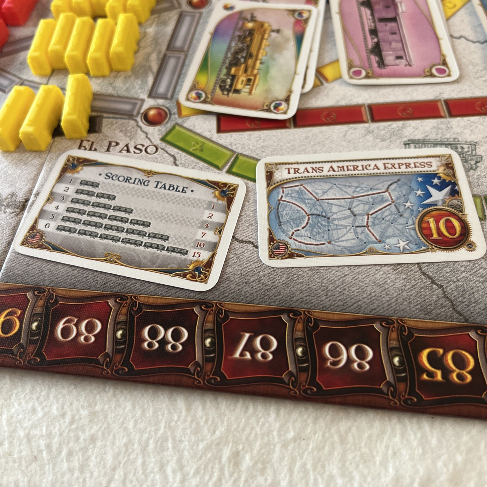 Days of Wonder Dow Ticket to Ride Complete All Pieces Included
