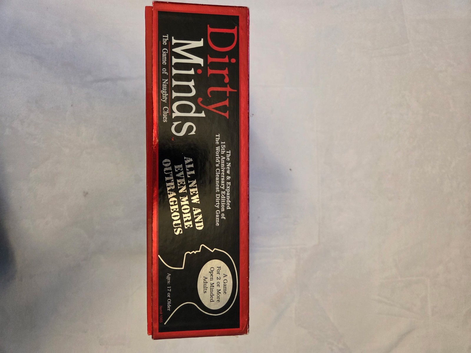 TDC Games Dirty Minds Adult Board Game 15th Anniversary Edition 17+ 2+ 2005