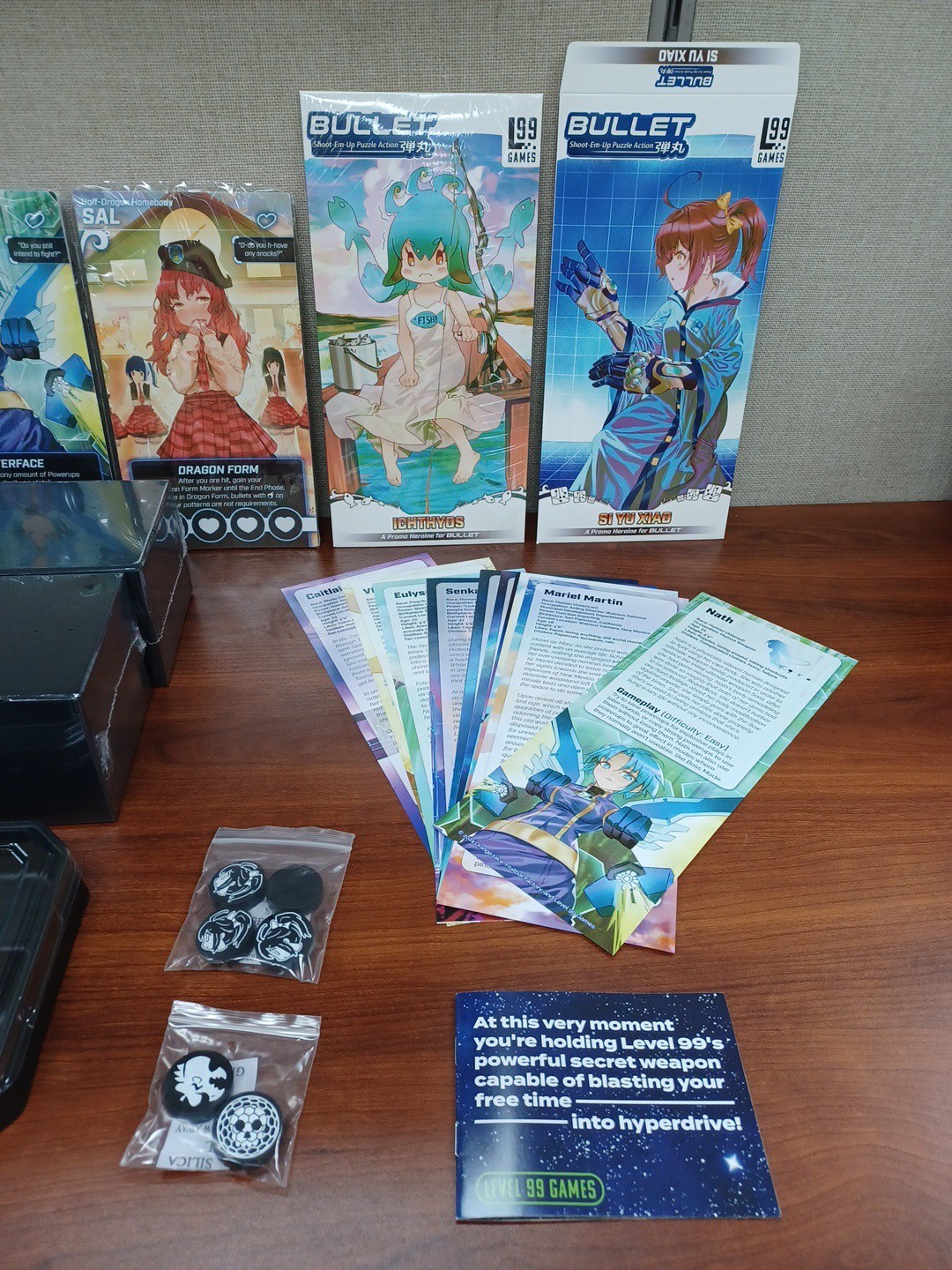 Level 99 Games: Bullet Cube Storage Box And Kit