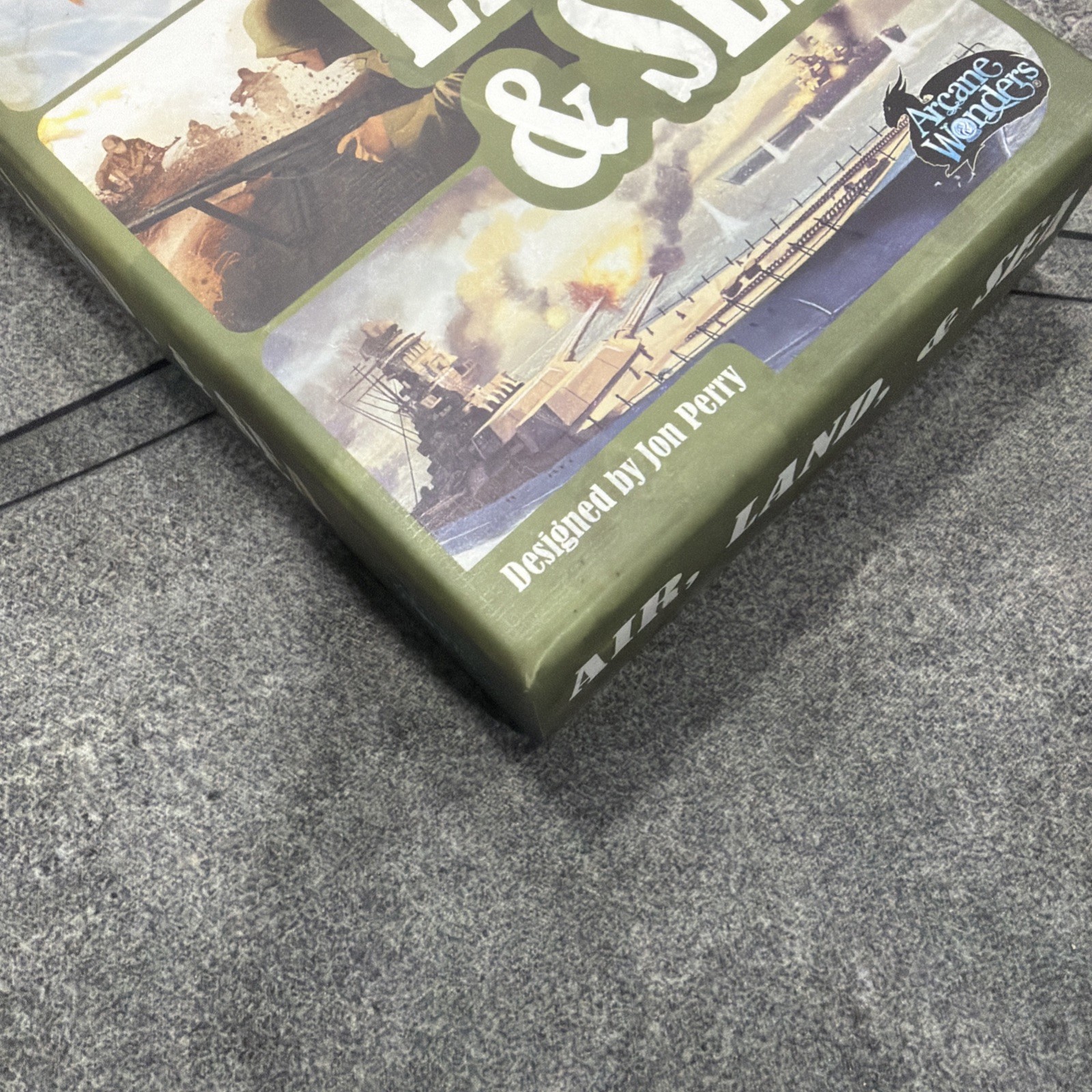 Air Land & Sea Card Board Game Arcane Wonders 2 Player Highly Rated