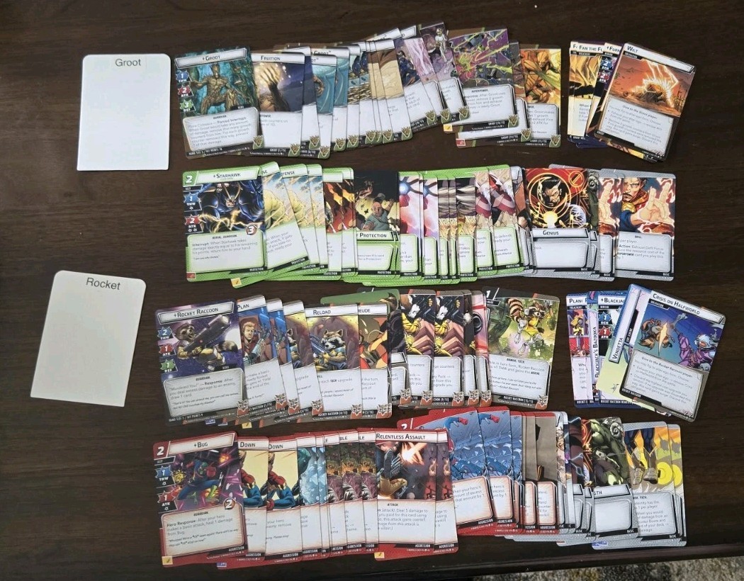 Marvel Champions Galaxy’s Most Wanted Campaign Expansion Complete Set CARDS ONLY