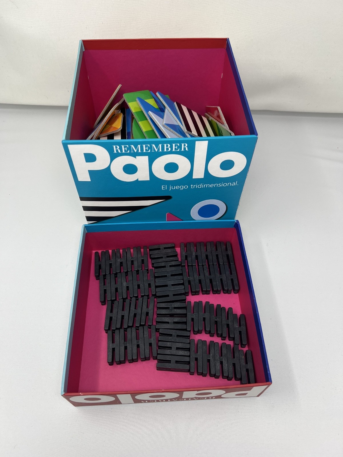 Remember Paolo Creative 3D Three-dimensional Board Game Building German