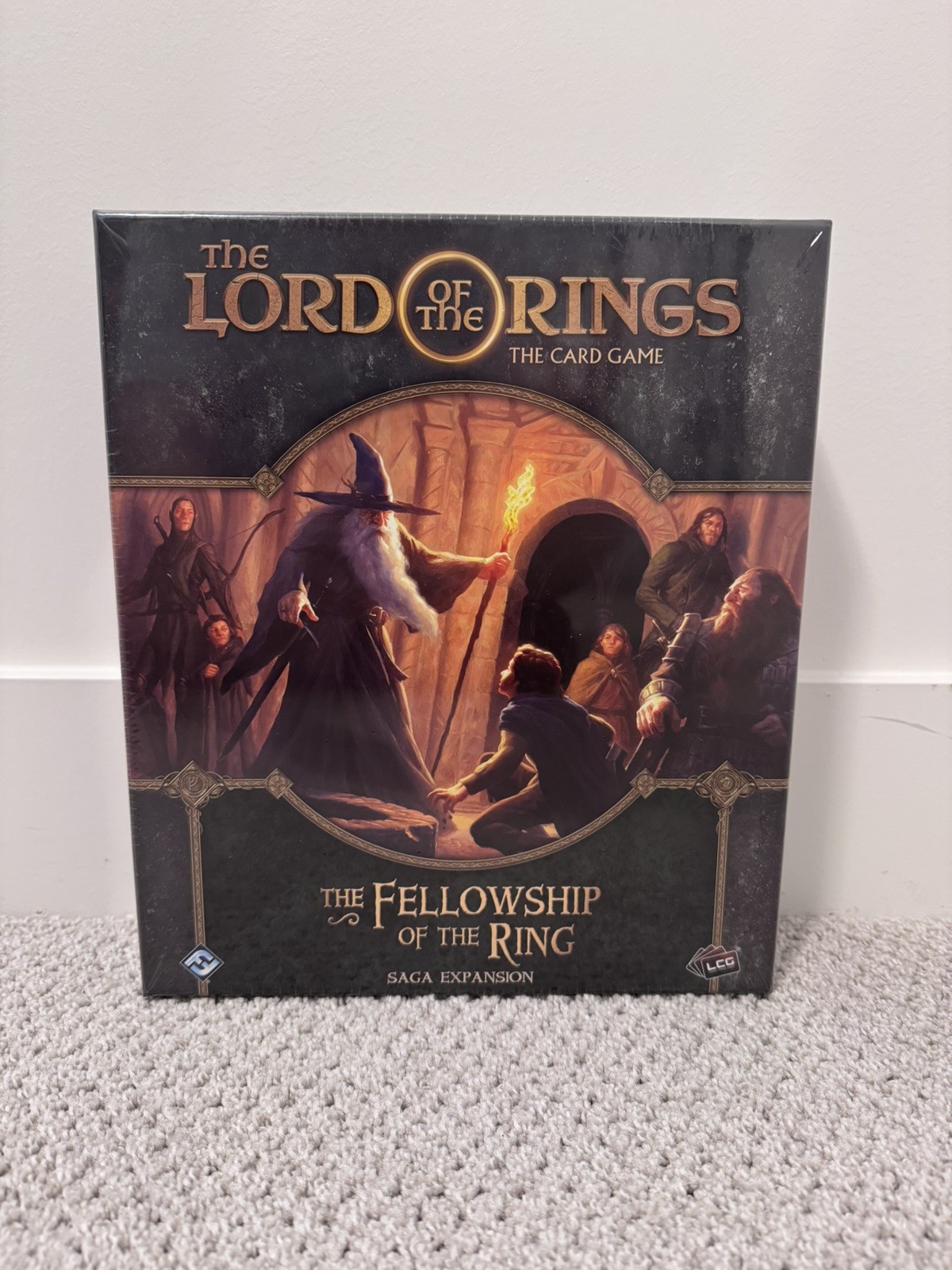 Lord Of The Rings Card Game Fellowship Of The Ring Saga Expansion New in Shrink