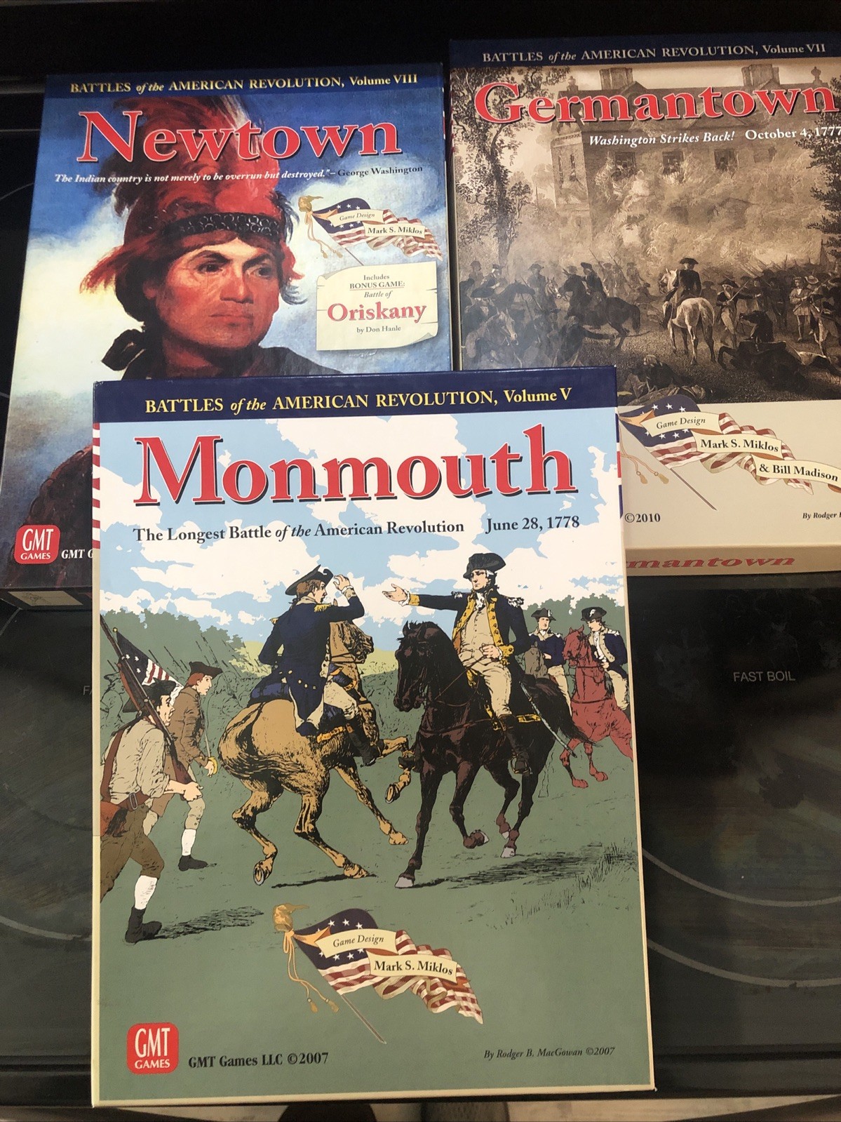 American Revolution Tri-Pack II (Monmouth, Germantown, Newtown) by GMT Games