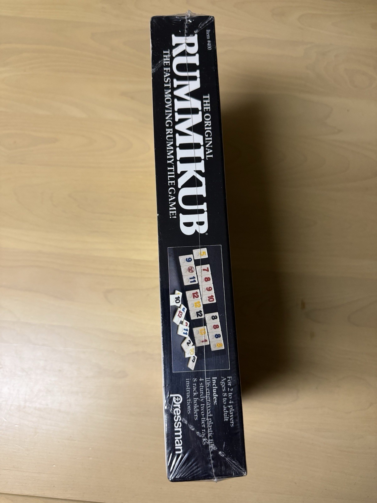 Vintage The Original Rummikub Game Rummy Tile Pressman 1990 Brand New Sealed