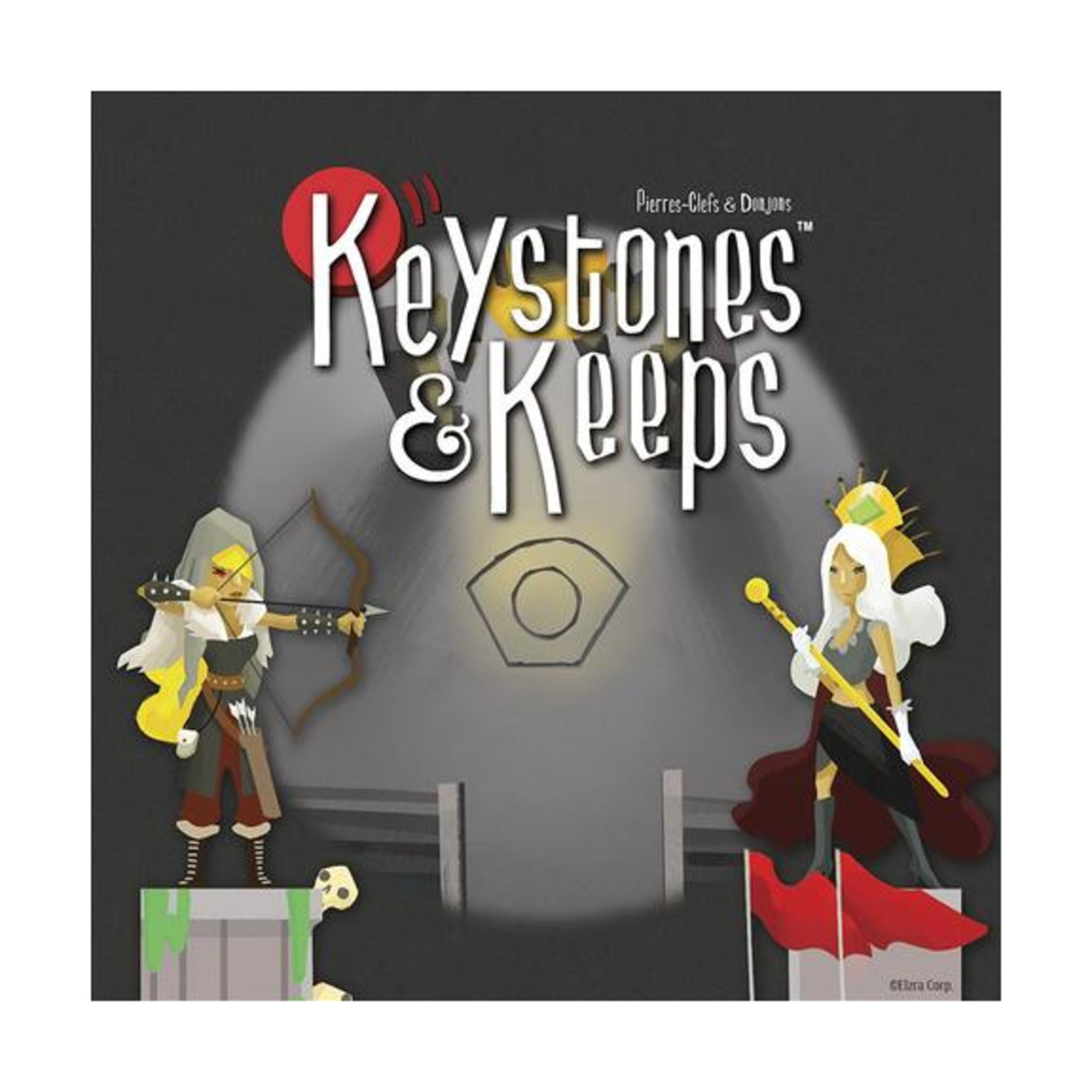 Elzra Games Boardgame Keystones & Keeps Box VG/NM