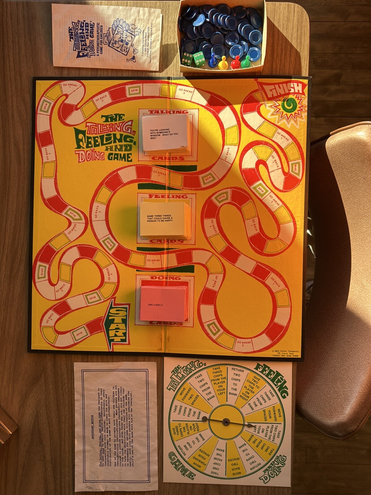 VTG Game The Talking Feeling And Doing Children’s Psychotherapeutic Therapy 1973