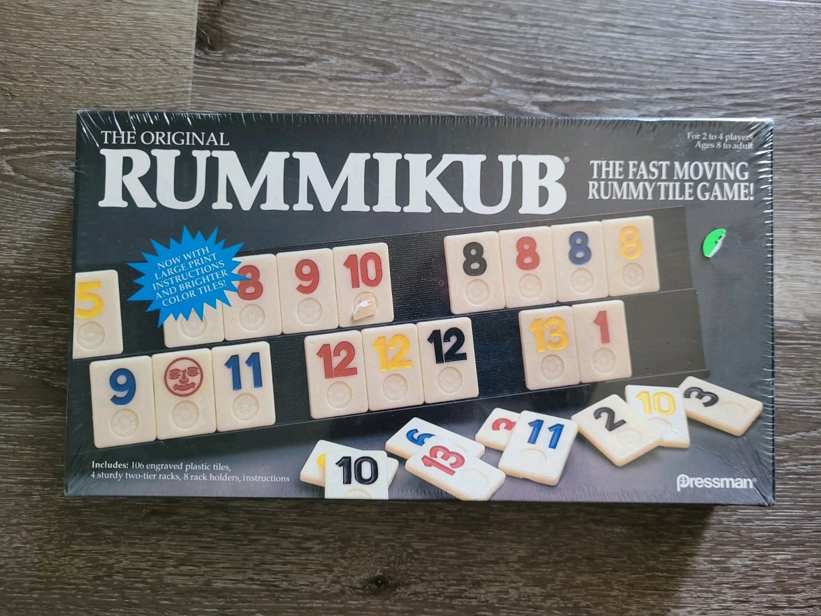 Vtg 1990 Factory Sealed The Original Rummikub Game Pressman