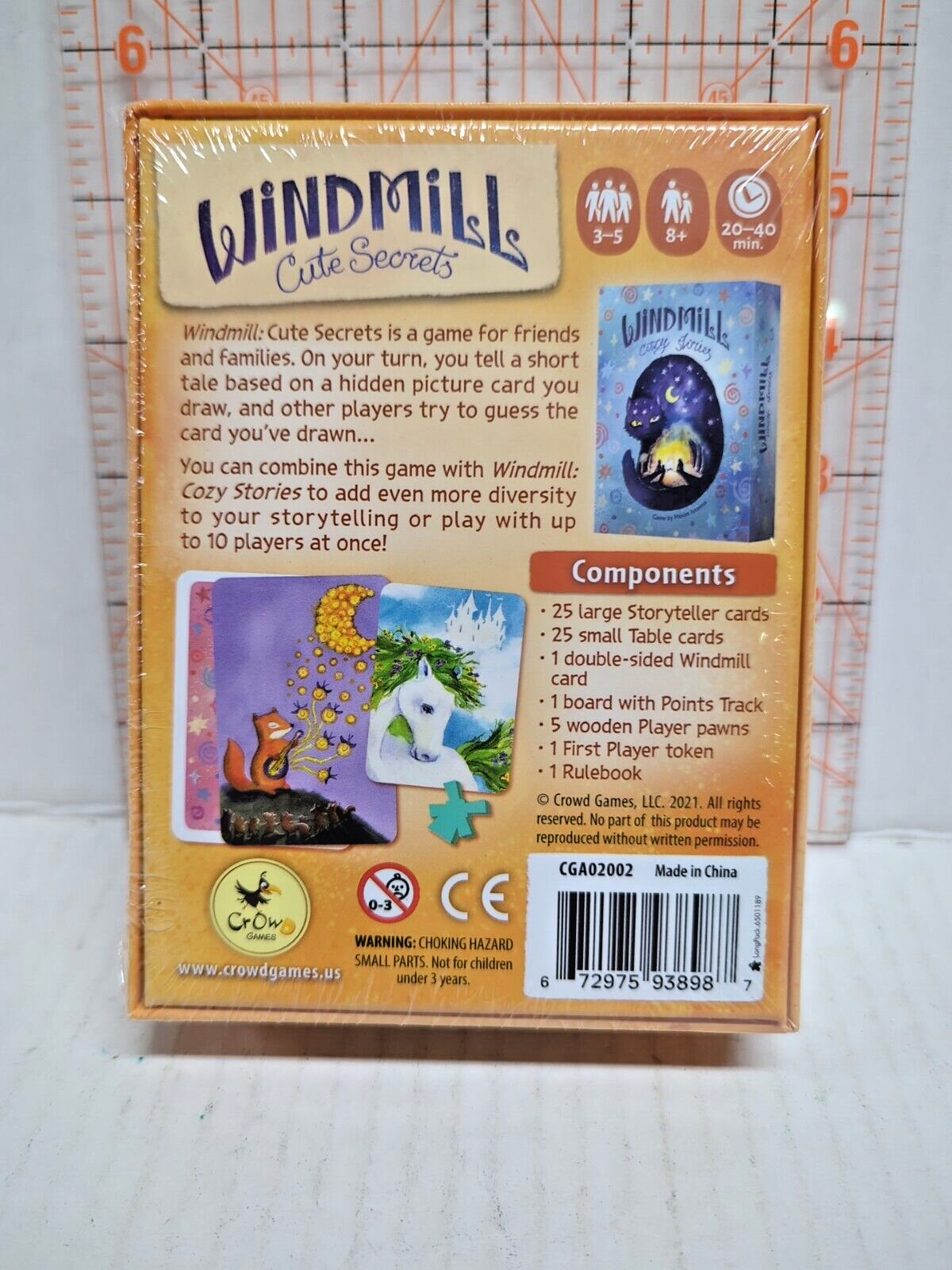 Windmill: Cute Secrets Expansion BOARD GAME SEALED NEW BG4