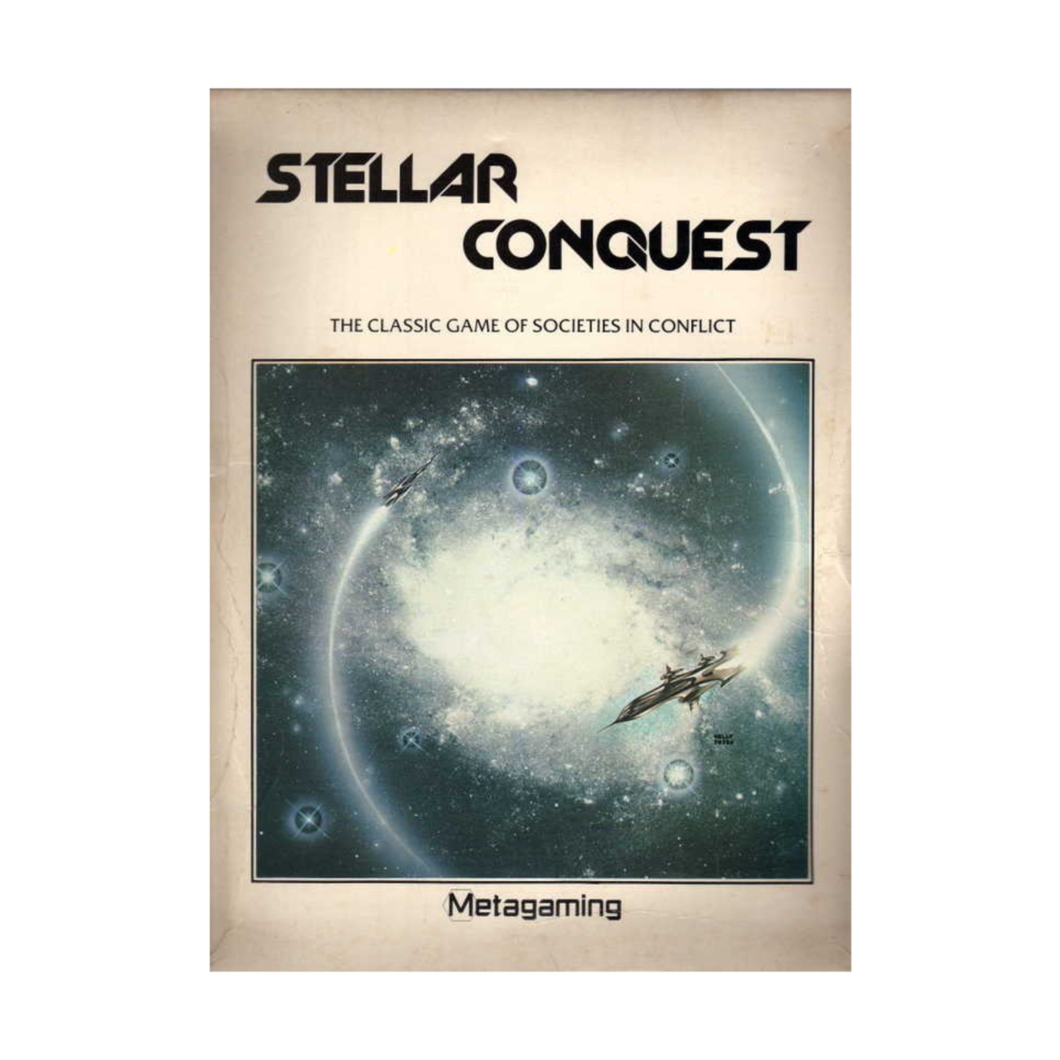 Metagaming Boardgame Stellar Conquest (2nd) Box Fair/VG