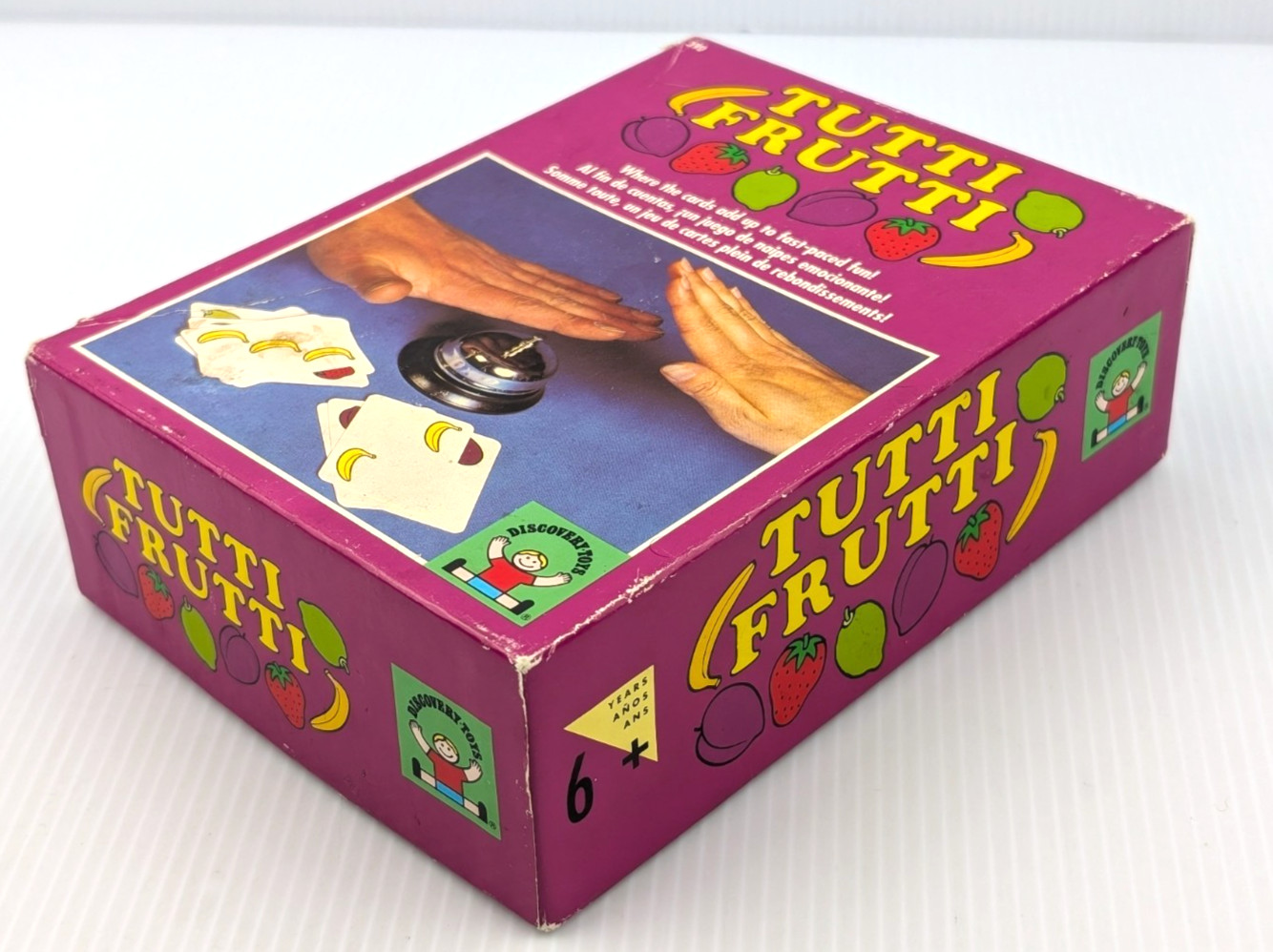 1991 Discovery Toys Tutti Frutti Card Game Fun Family 100% COMPLETE 1991