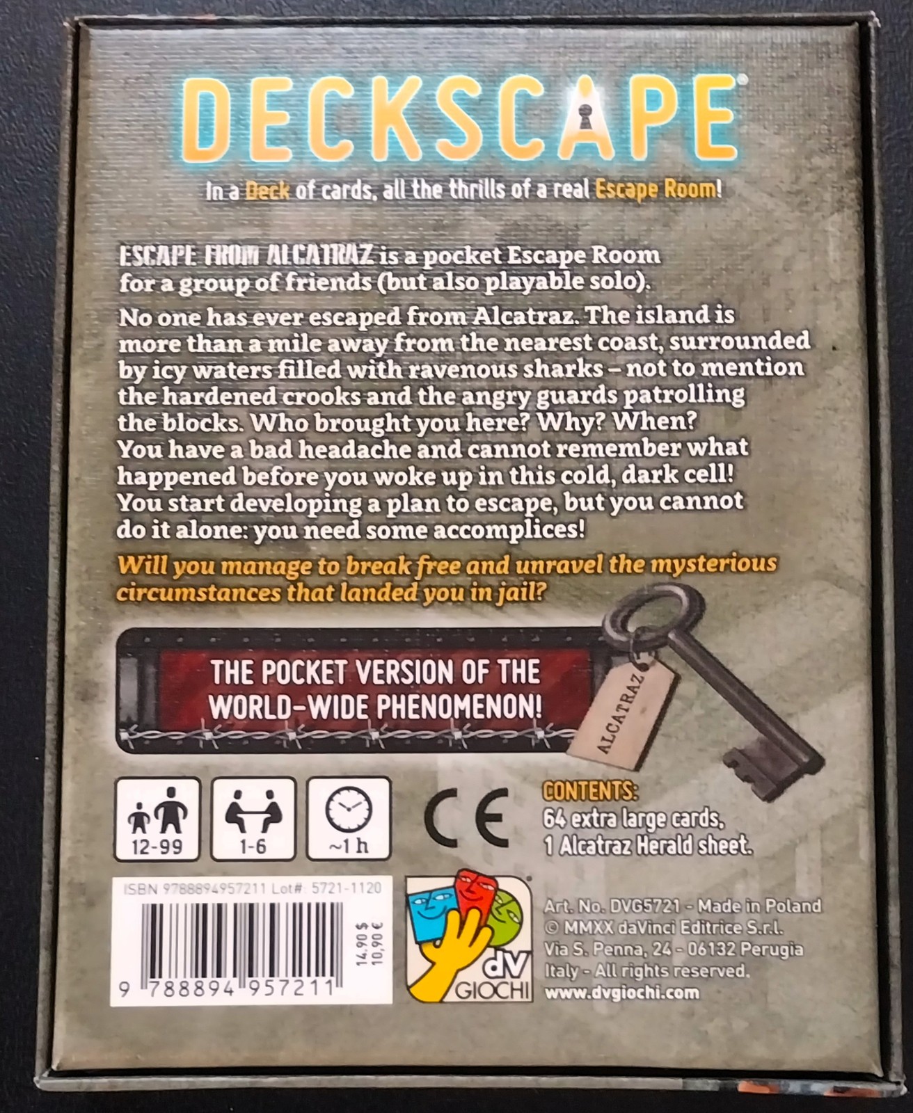 Bundle: 7 Deckscape Pocket Escape Room Puzzle Games — Tokyo Blackout + 6 More!