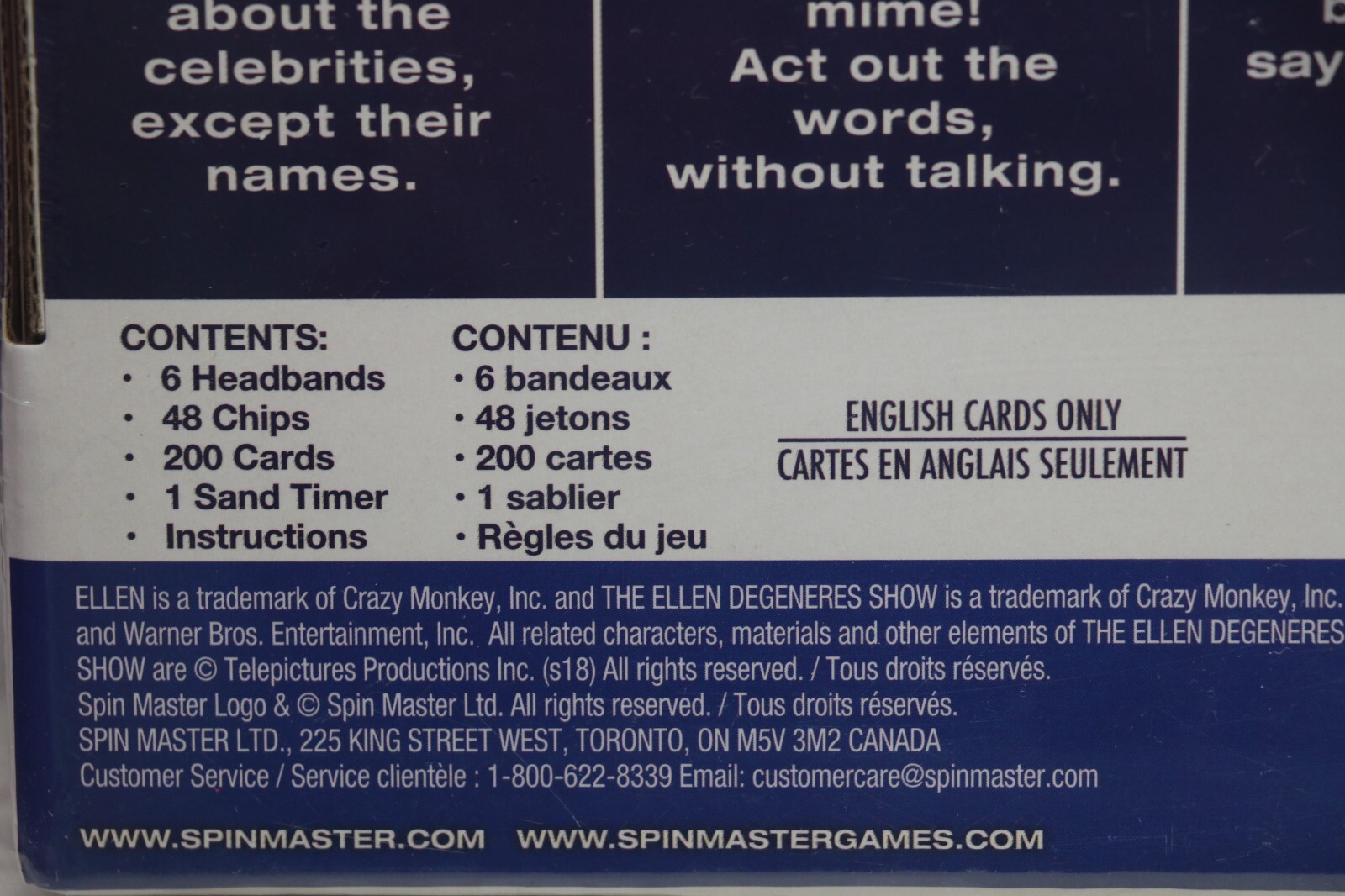 Spin master Heads Up Party Game NEW SEALED