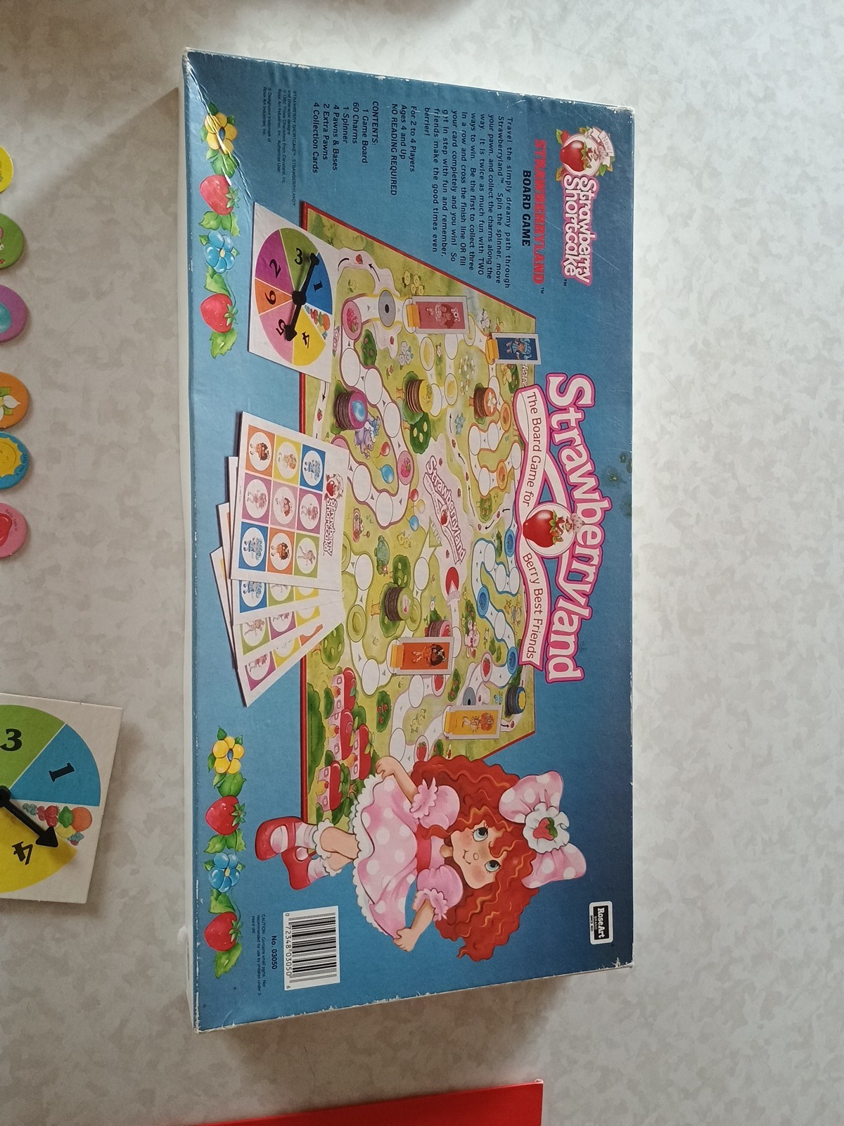 Vintage Strawberry Shortcake Strawberryland Game 1992 RoseArt – Complete!