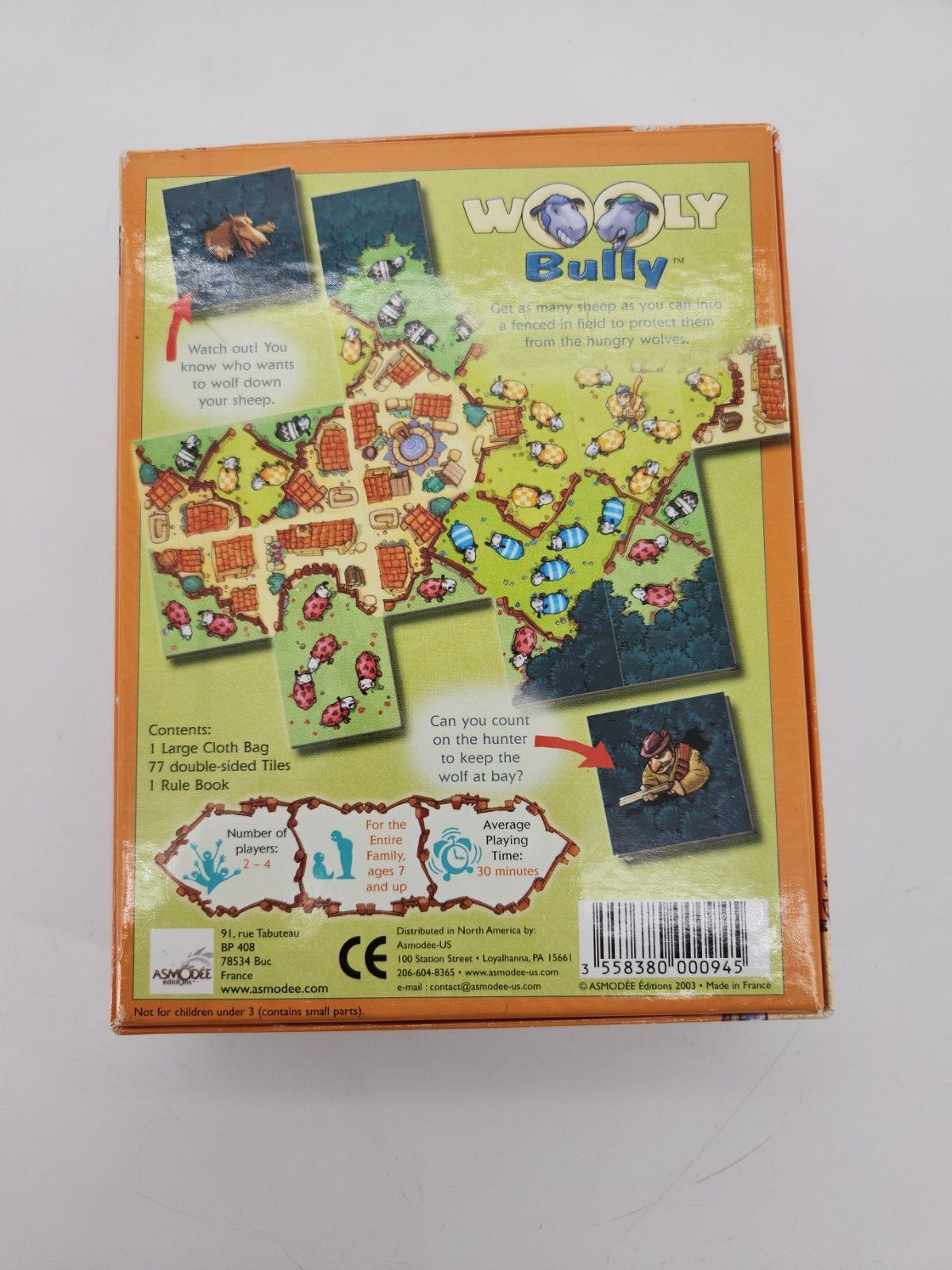 Wooly Bully Board Game 2003 Asmodee Editions Philippe des Pallieres