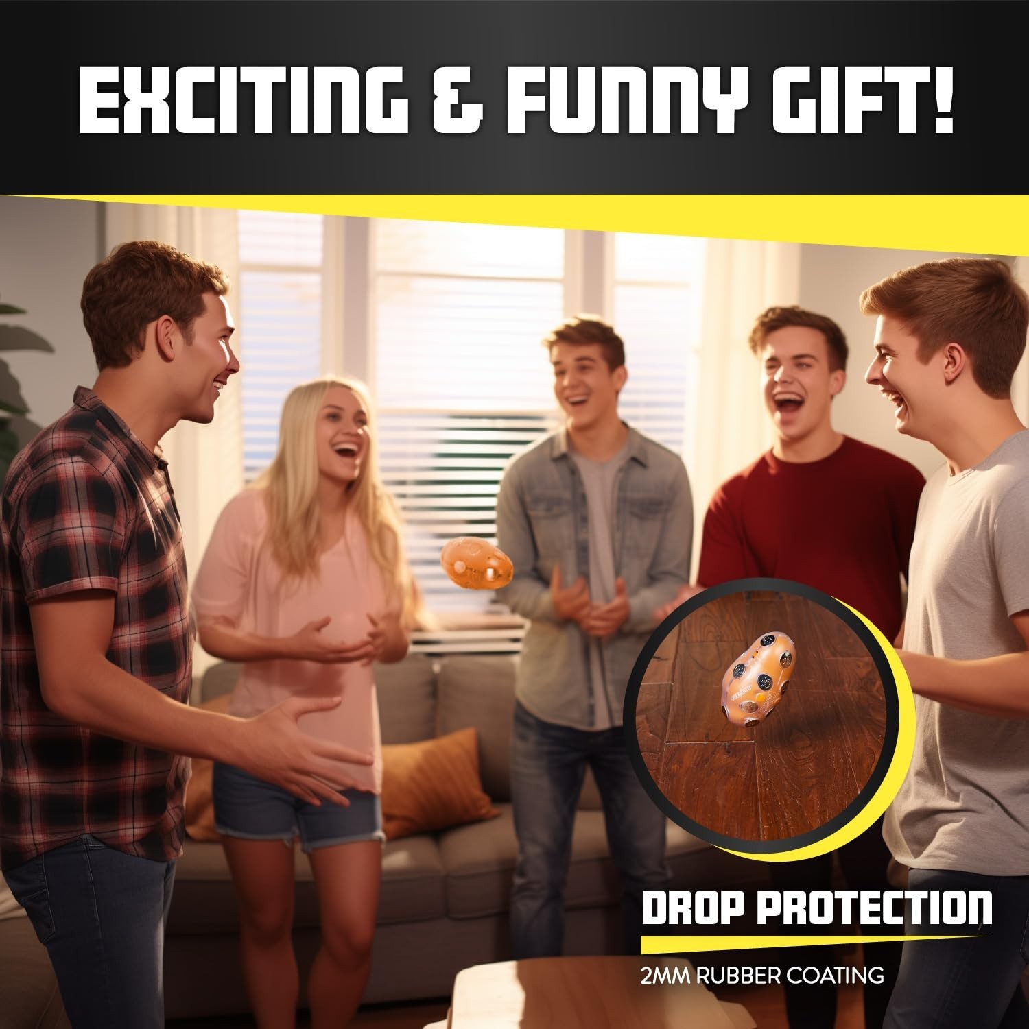 Lightning Reaction Shocktato Party Game – The Hilariously Funny Game of Shock…