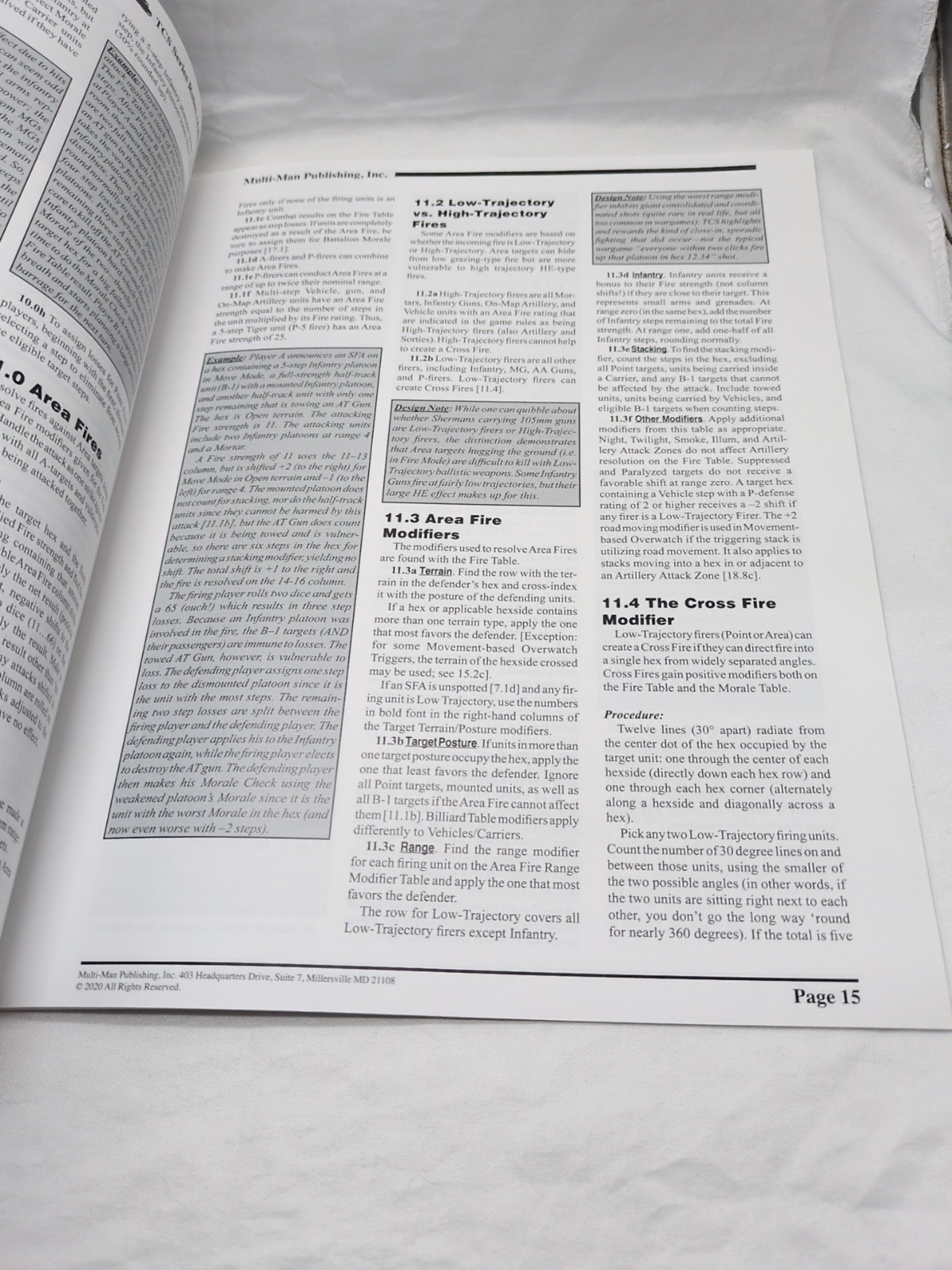 Multi-Man Publishing Tactical Combat Series v4.02 Series Rules