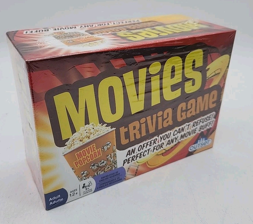 BRAND NEW Movies Trivia Game Outset 2016 SEALED