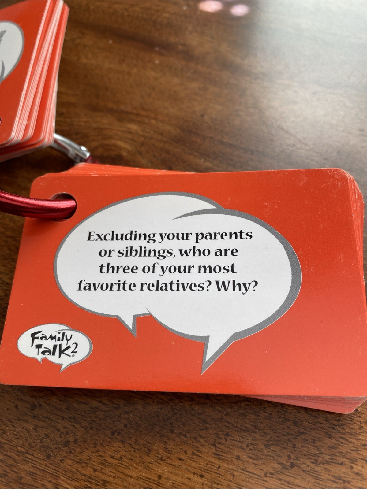 Family Talk 2 – Questions To Get The Whole Family Talking!