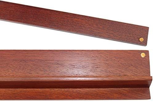usamjtable American Mahjong Set 166 Tiles Wooden Tile Rack and Pusher (Wood C…