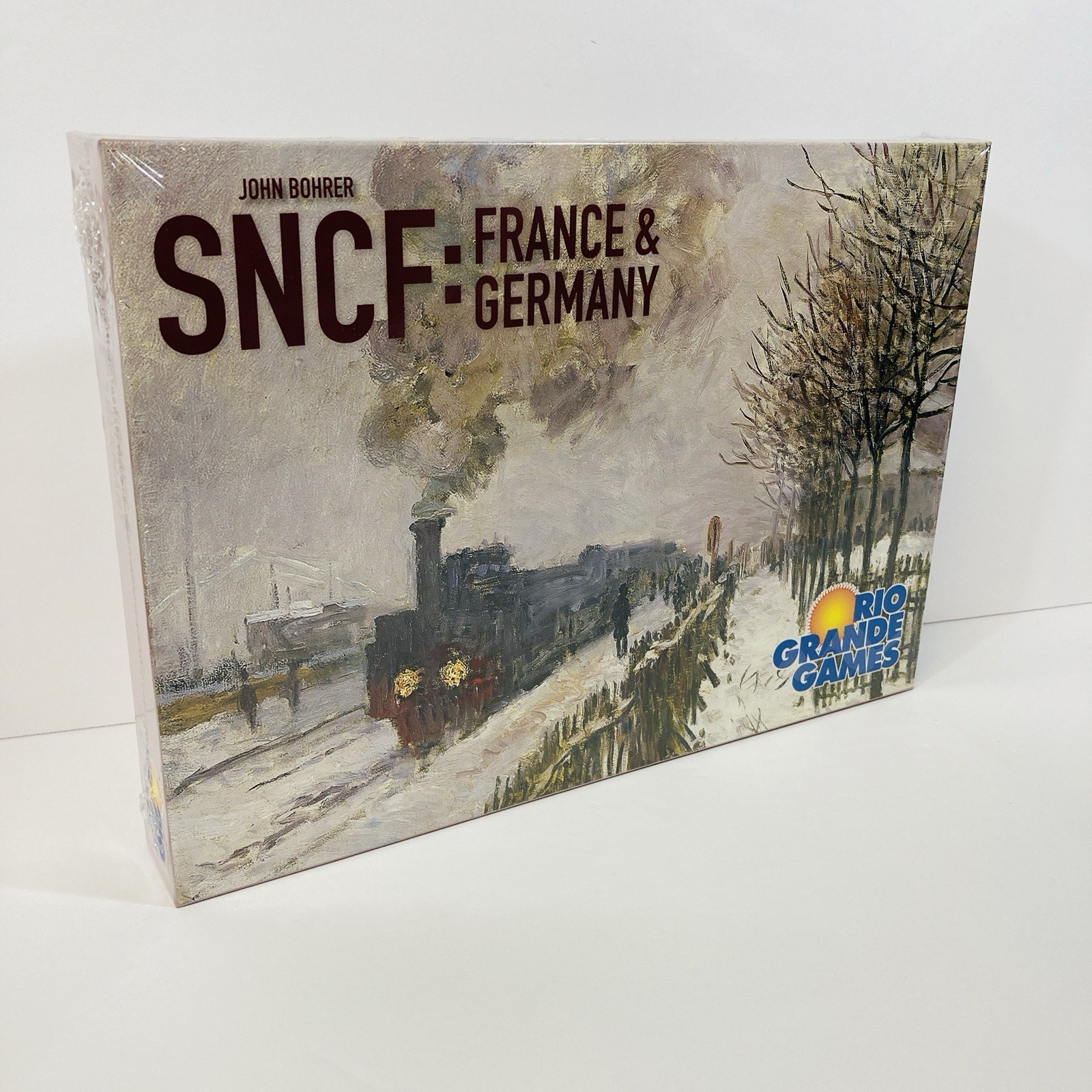 New SNCF FRANCE & GERMANY BOARD GAME rio grande train strategy winsome SEALED