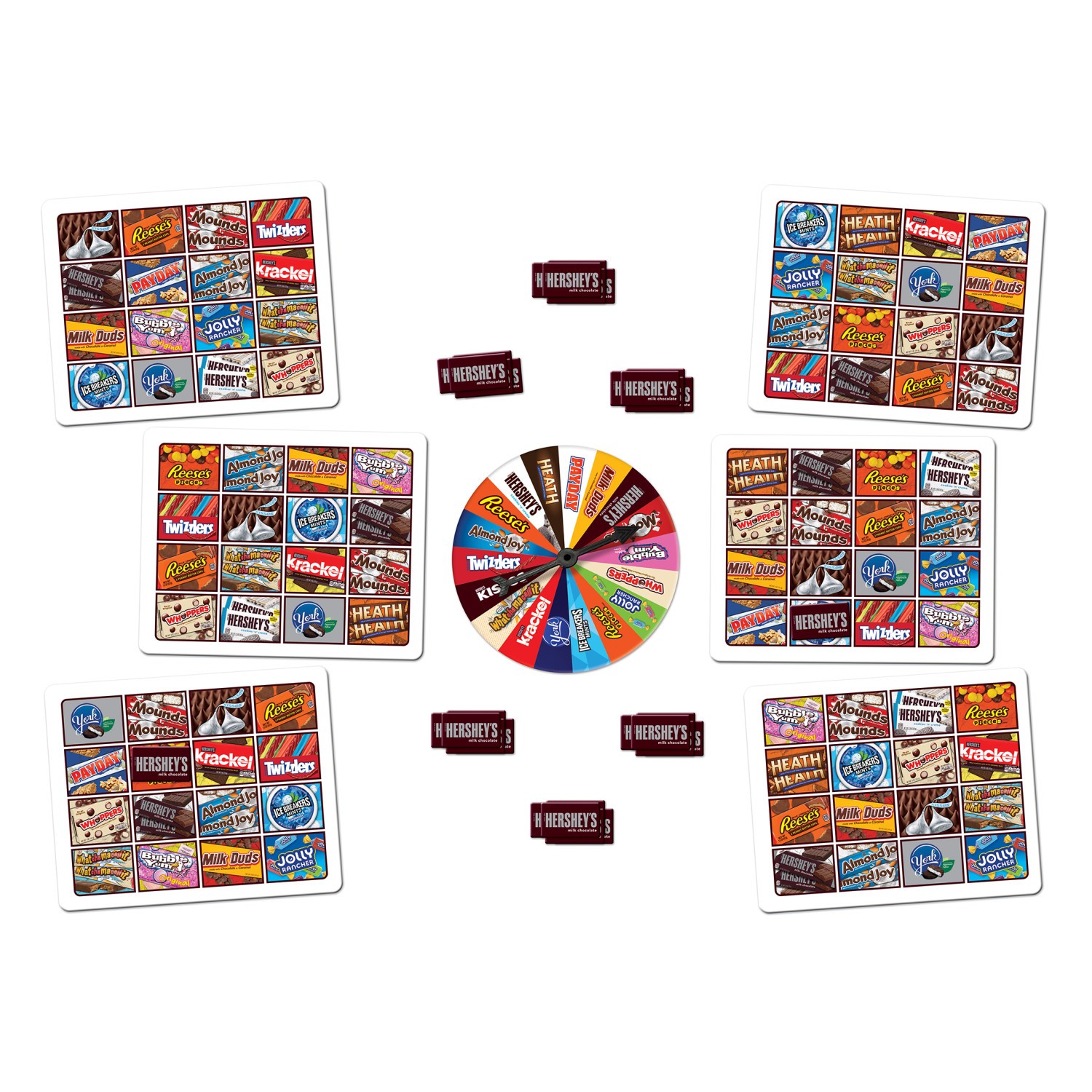 MasterPieces – Hershey’s – Officially Licensed Bingo Game for Kids and Families