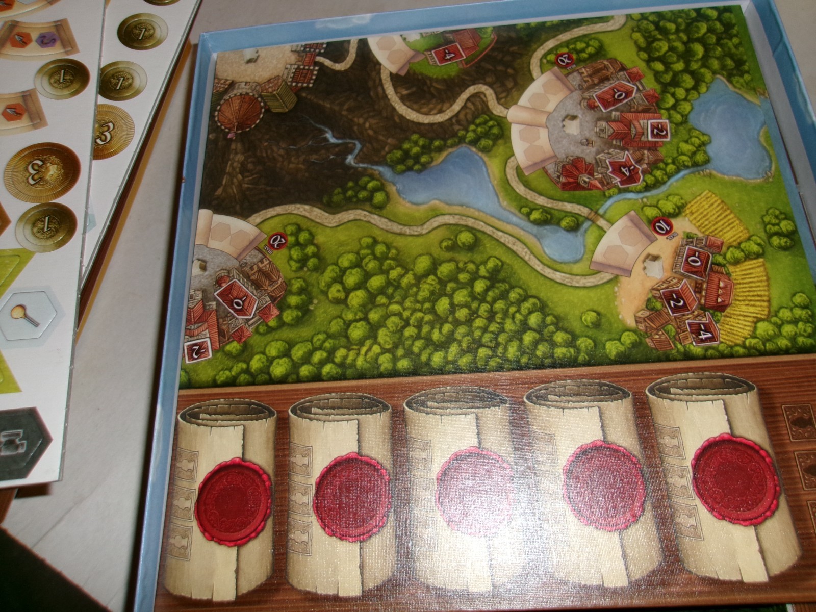 Queen’s Architect Board Game Volker Schachtele ages 10 up 60 min 2-4 players NEW