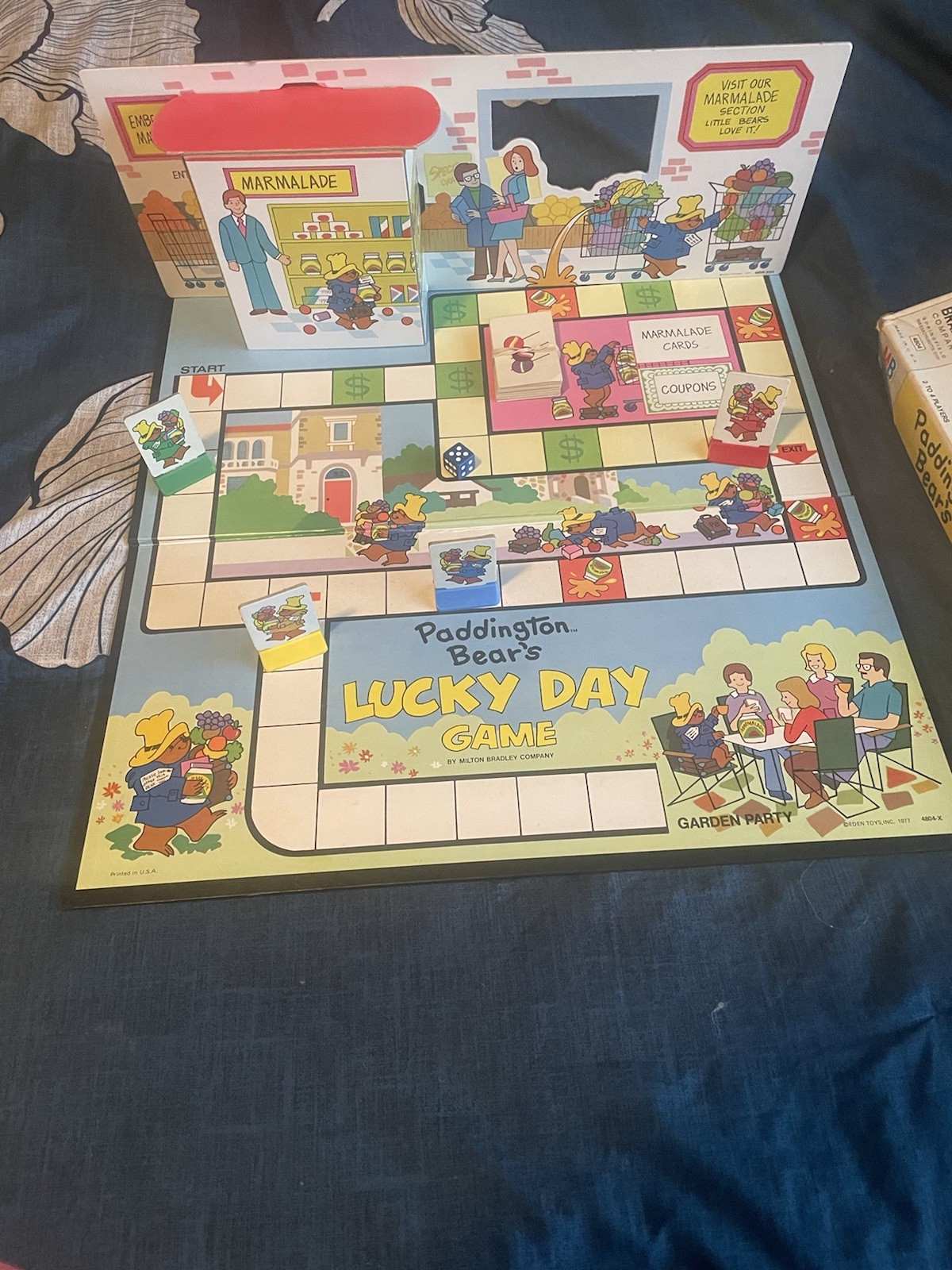 Milton Bradley Paddington Bear’s Lucky Day Game 1987 5-12 Years 2-10 Players