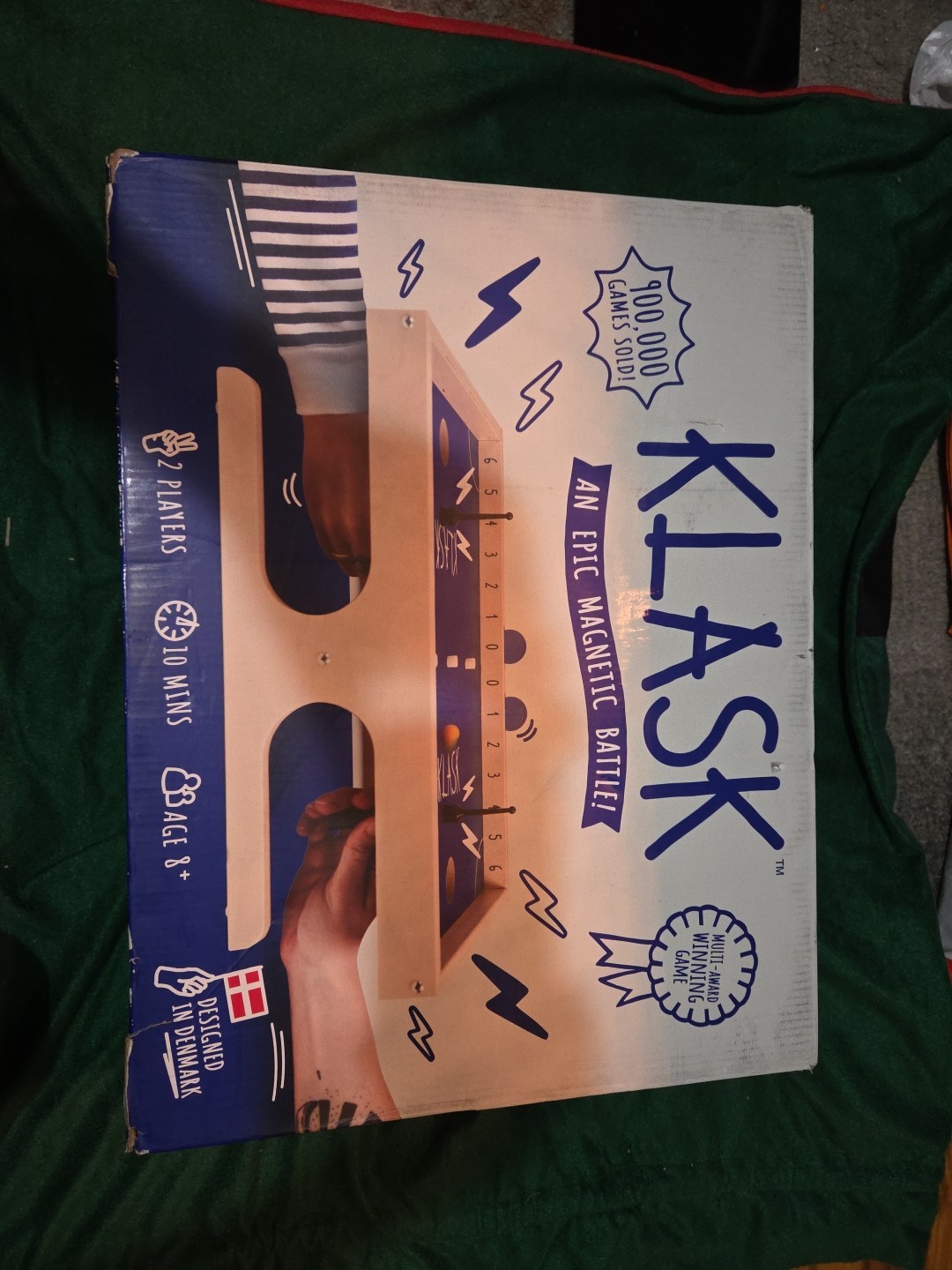 Klask Game An Epic Magnetic Battle Designed In Denmark Asmodee New Open Box Comp