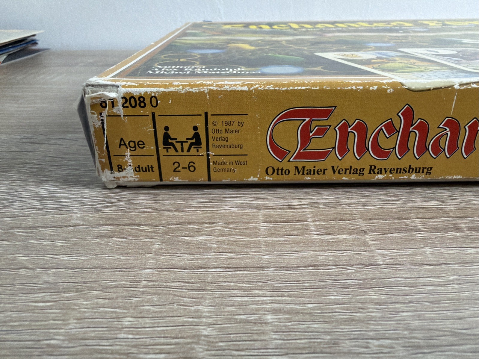 Vintage Enchanted Forest Board Game READ
