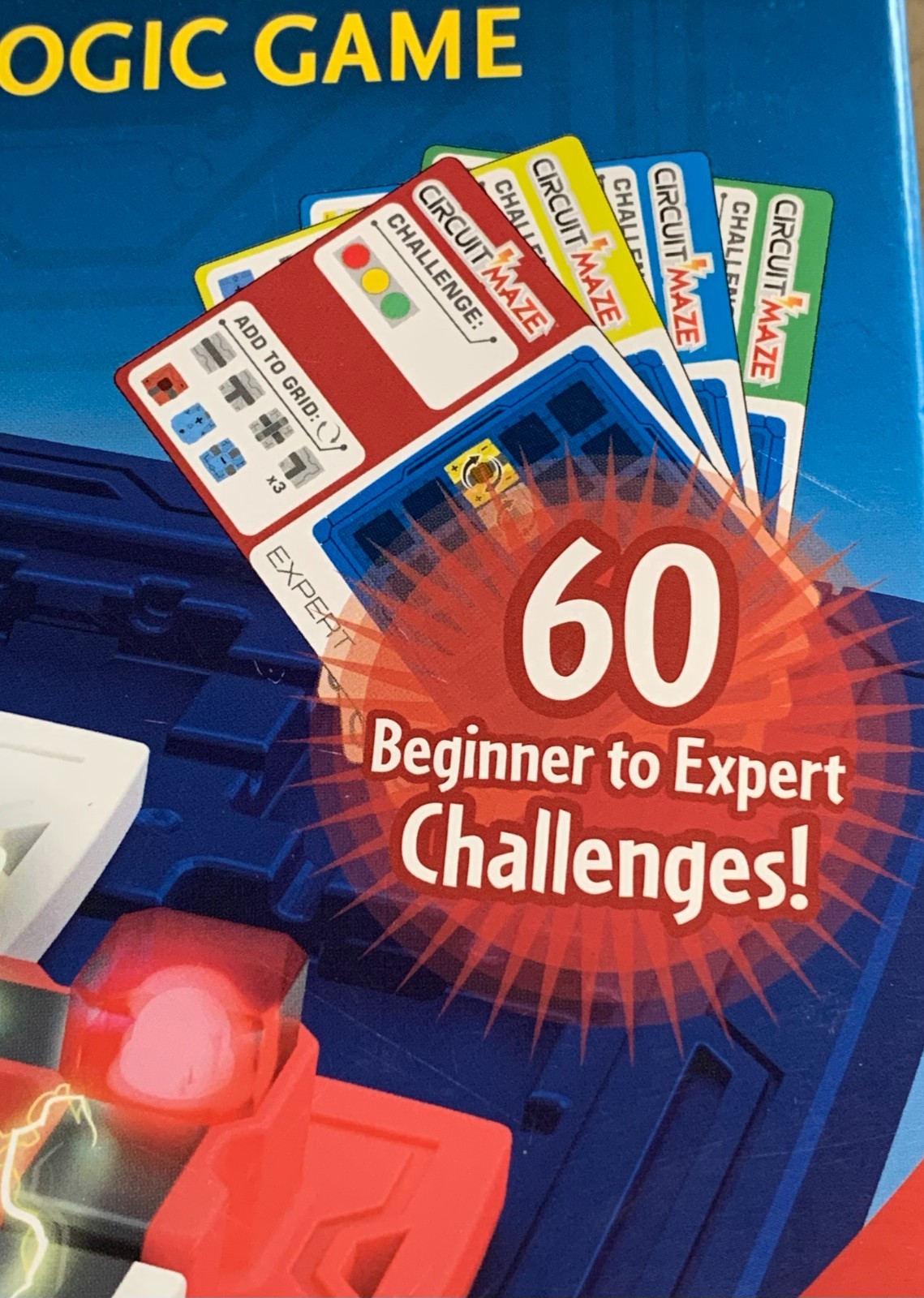 ThinkFun CIRCUIT MAZE Electric Current Logic Game | Ignite Your Mind! 60 Challen